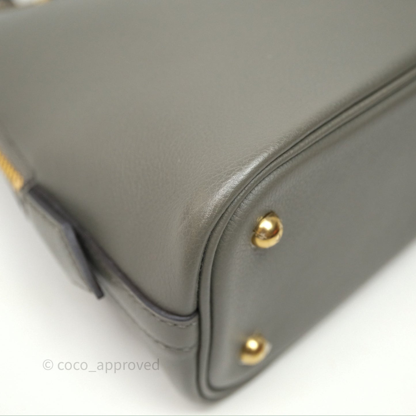 Hermès Bolide 1923 25 Gris Meyer 0L Evercolor Gold Hardware