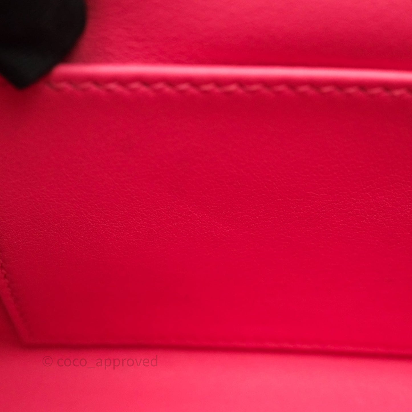 Hermès Kelly Mini Pochette U5 Rose Lipstick Swift Gold Hardware