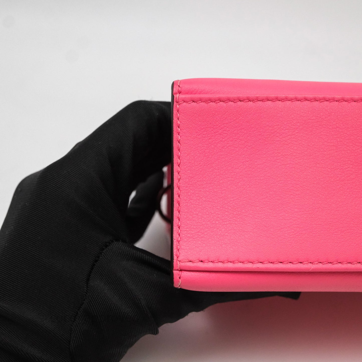Hermès Kelly Mini Pochette U5 Rose Lipstick Swift Gold Hardware