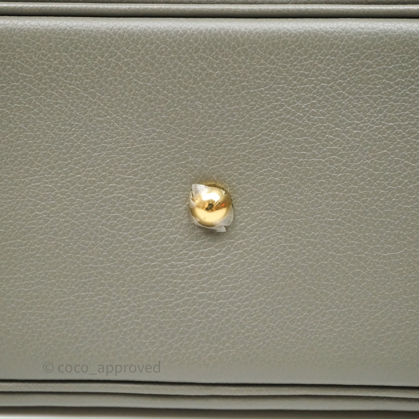 Hermès Bolide 1923 25 Gris Meyer 0L Evercolor Gold Hardware