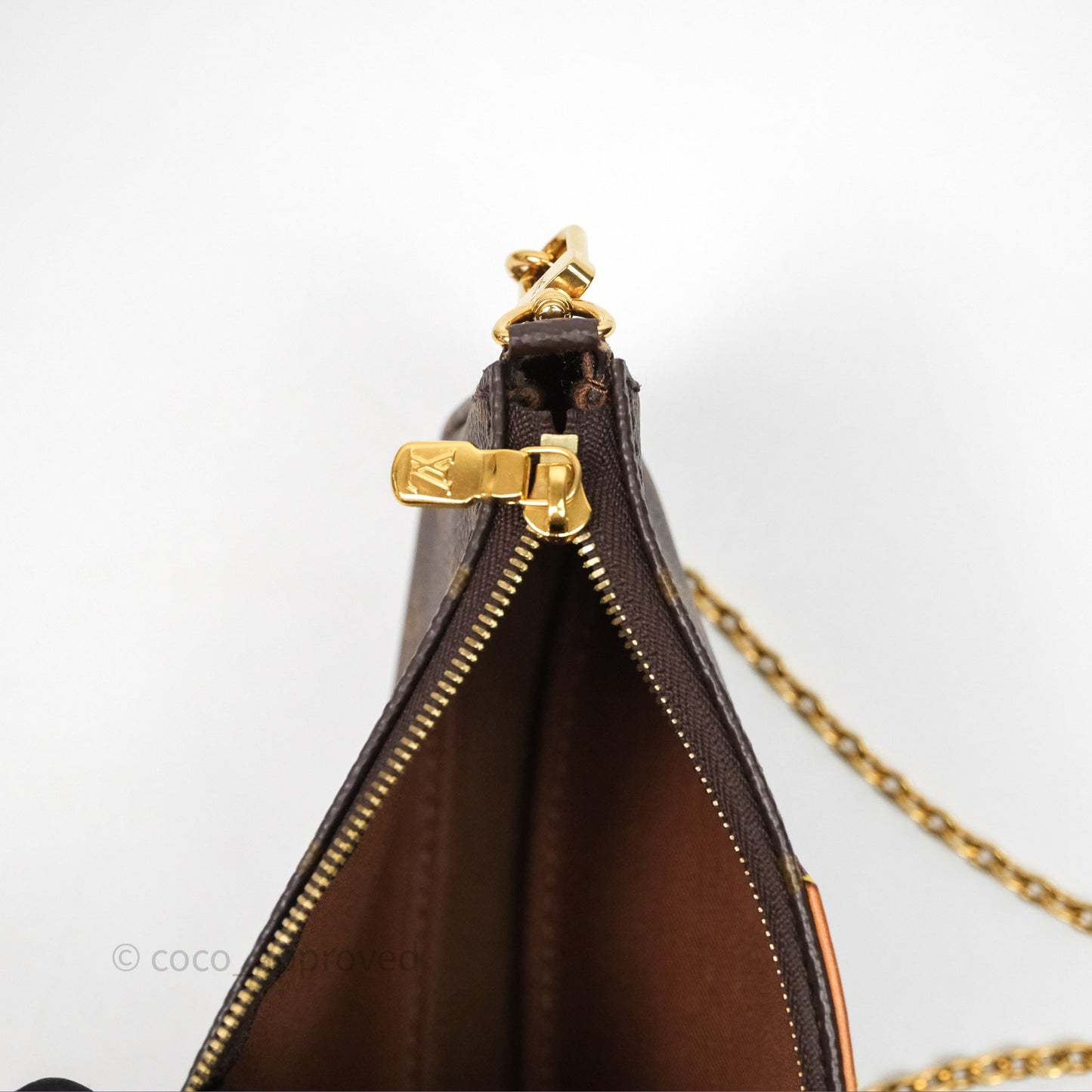 Louis Vuitton Multi Pochette Accessories Pink Monogram Canvas