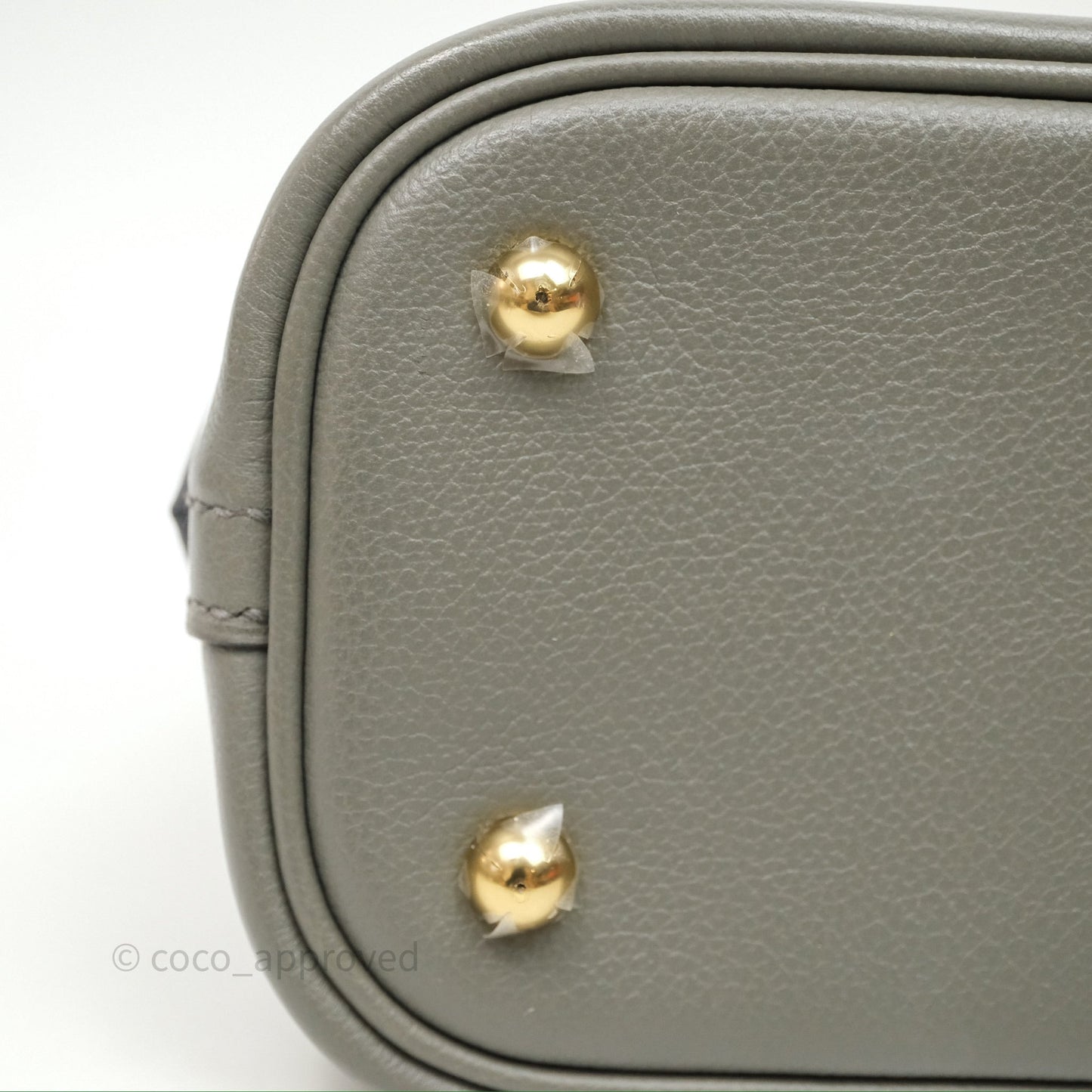 Hermès Bolide 1923 25 Gris Meyer 0L Evercolor Gold Hardware