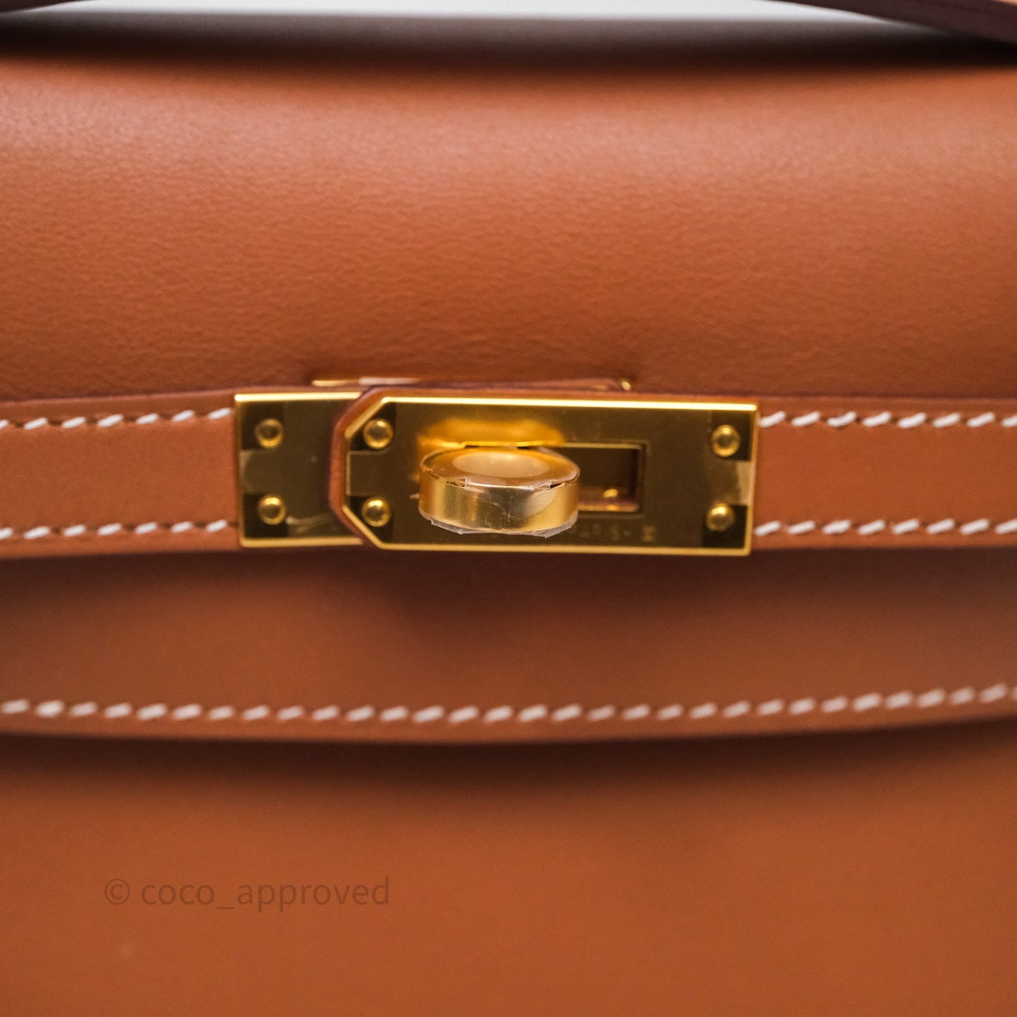 Hermès Kelly Mini Pochette Gold Swift Gold Hardware
