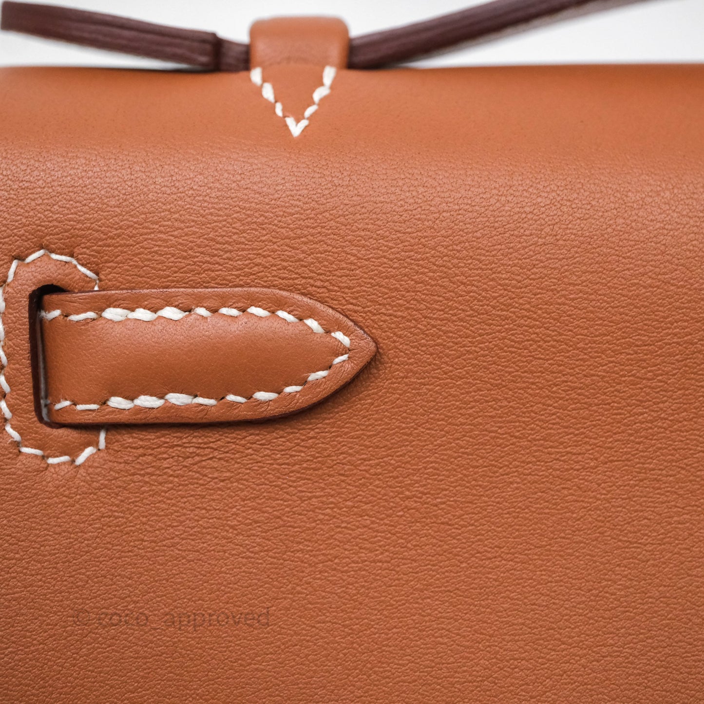 Hermès Kelly Mini Pochette Gold Swift Gold Hardware