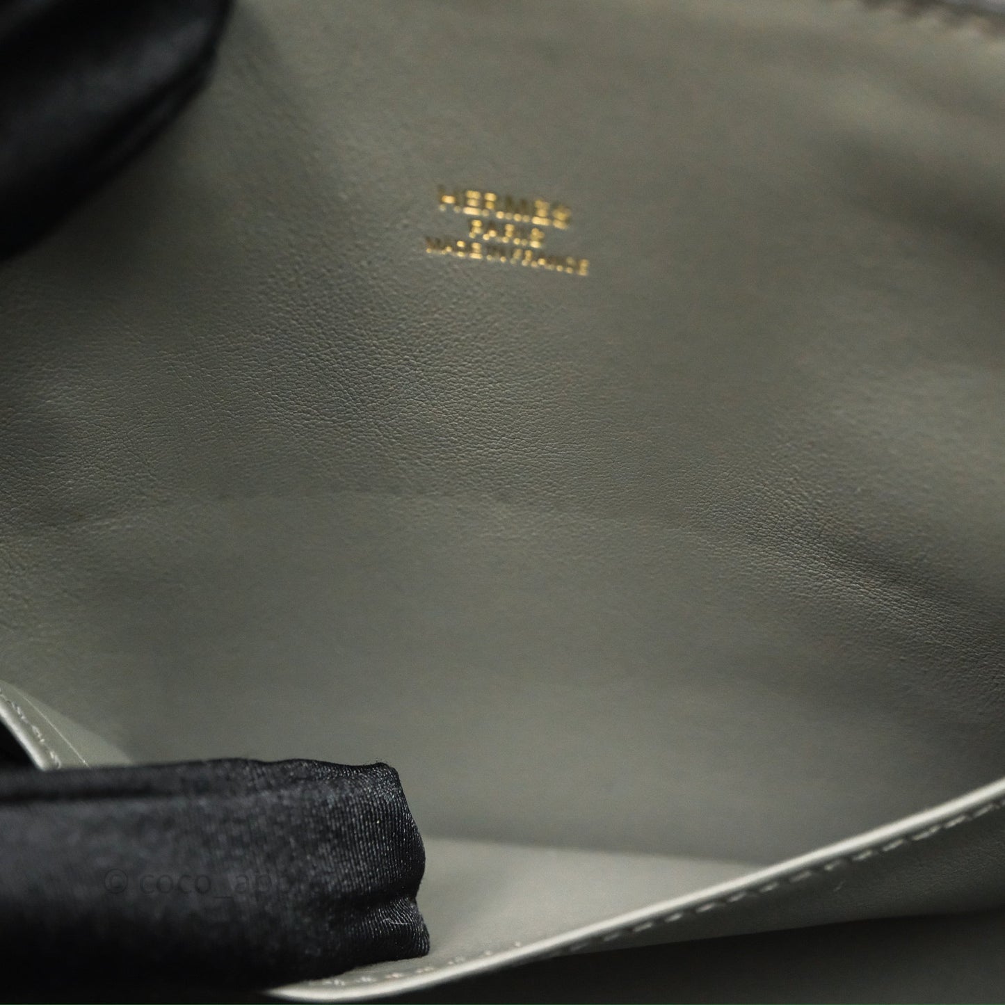 Hermès Bolide 1923 25 Gris Meyer 0L Evercolor Gold Hardware