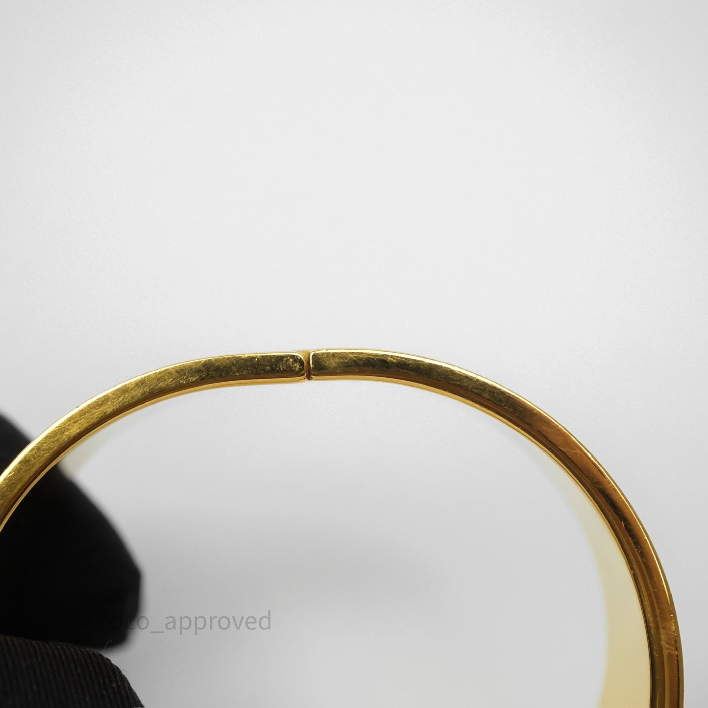 Hermès Clic Clac H Bracelet Bois de Rose G5 Gold PM