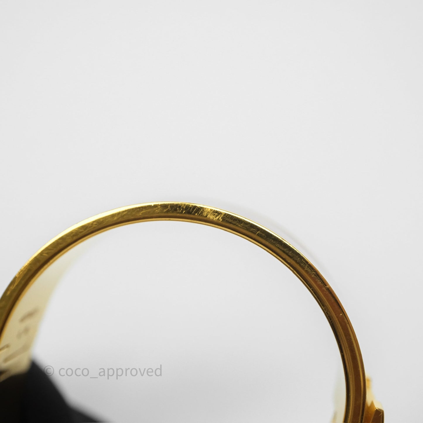 Hermès Clic Clac H Bracelet Bois de Rose G5 Gold PM