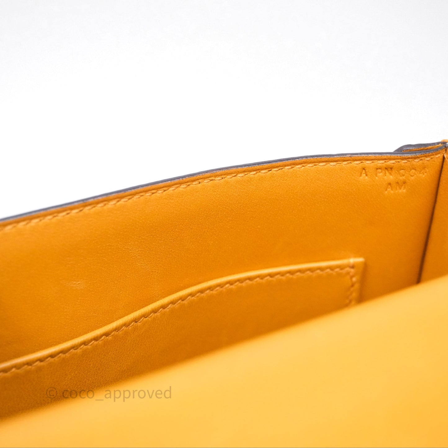 Hermes Mini Verrou Chaine Bag Chevre Mysore Toffee 1H Palladium Hardware