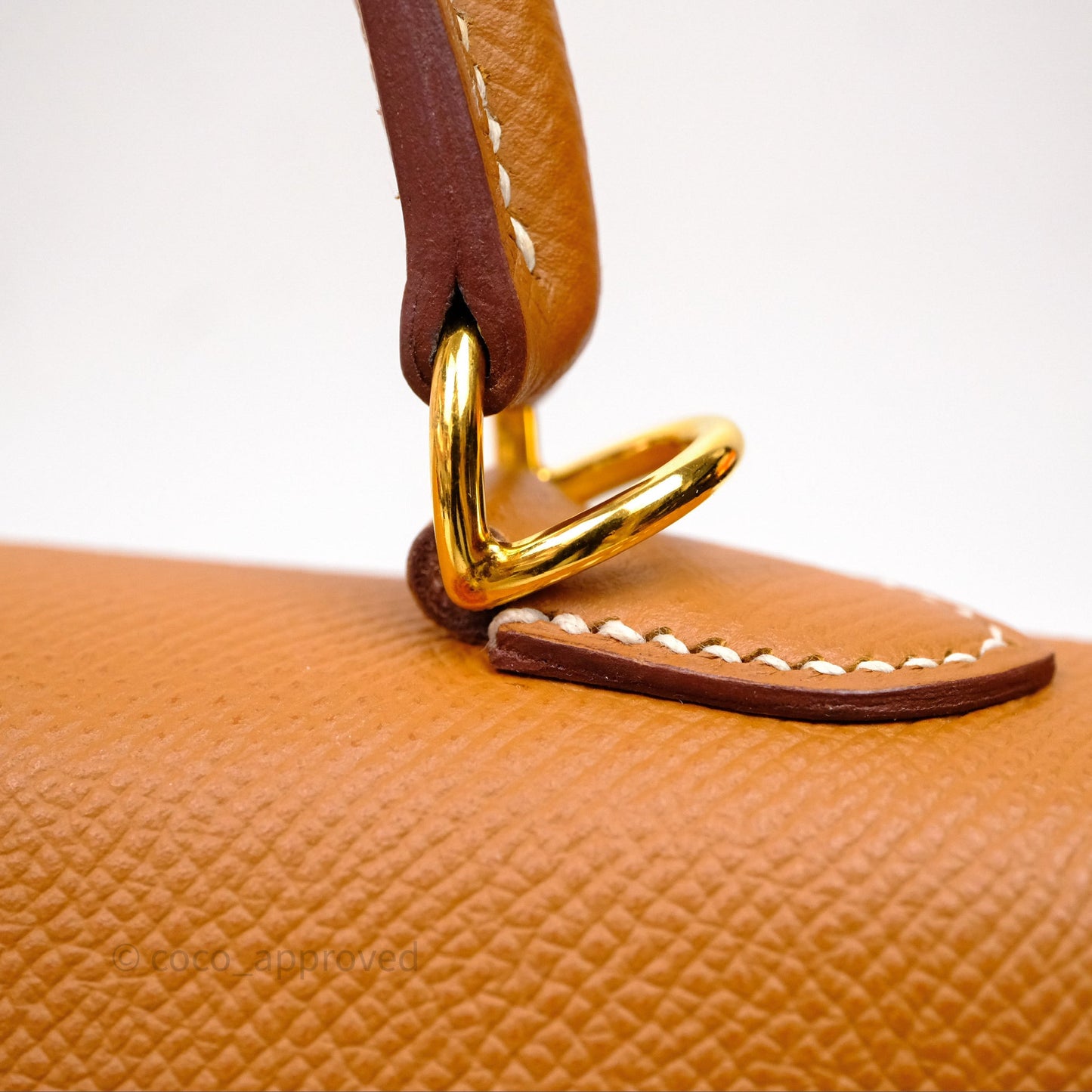 Hermès Kelly 25 Sellier Gold 37 Epsom Gold Hardware