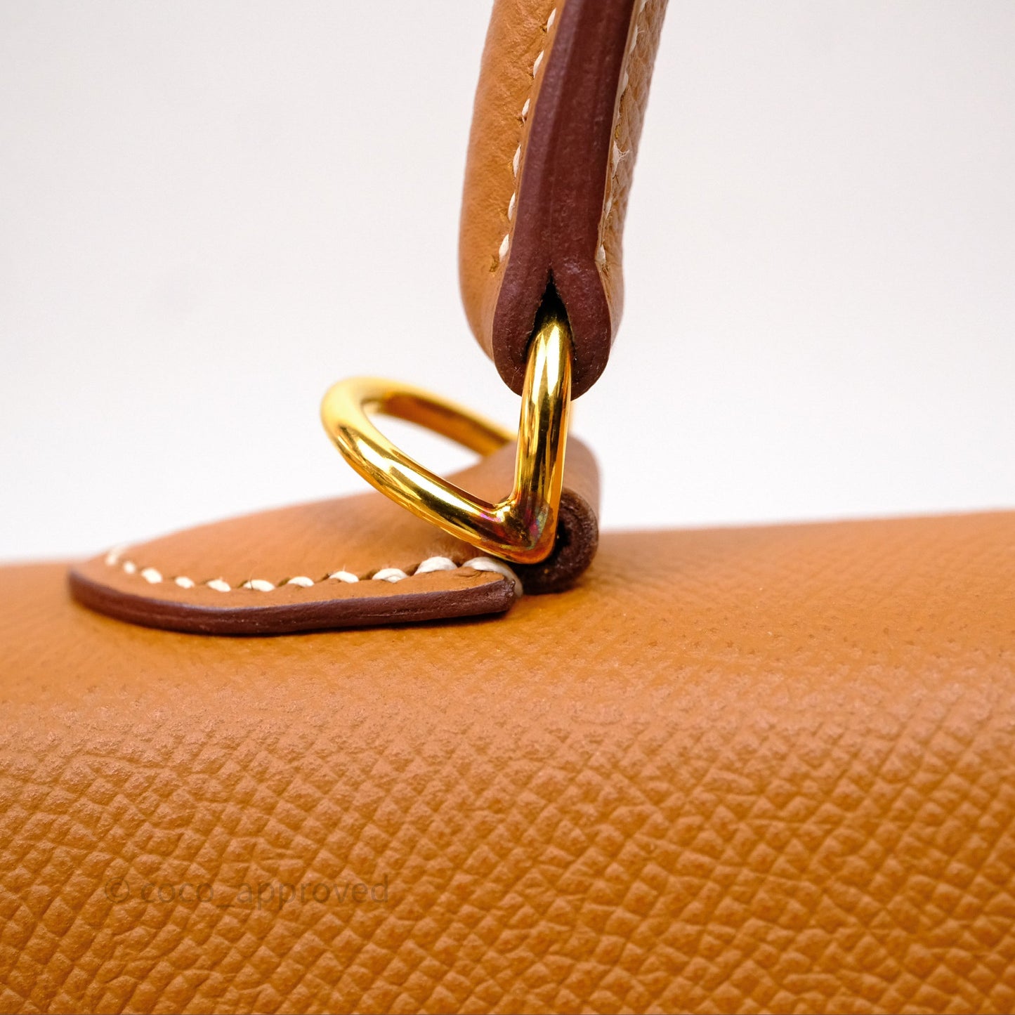 Hermès Kelly 25 Sellier Gold 37 Epsom Gold Hardware