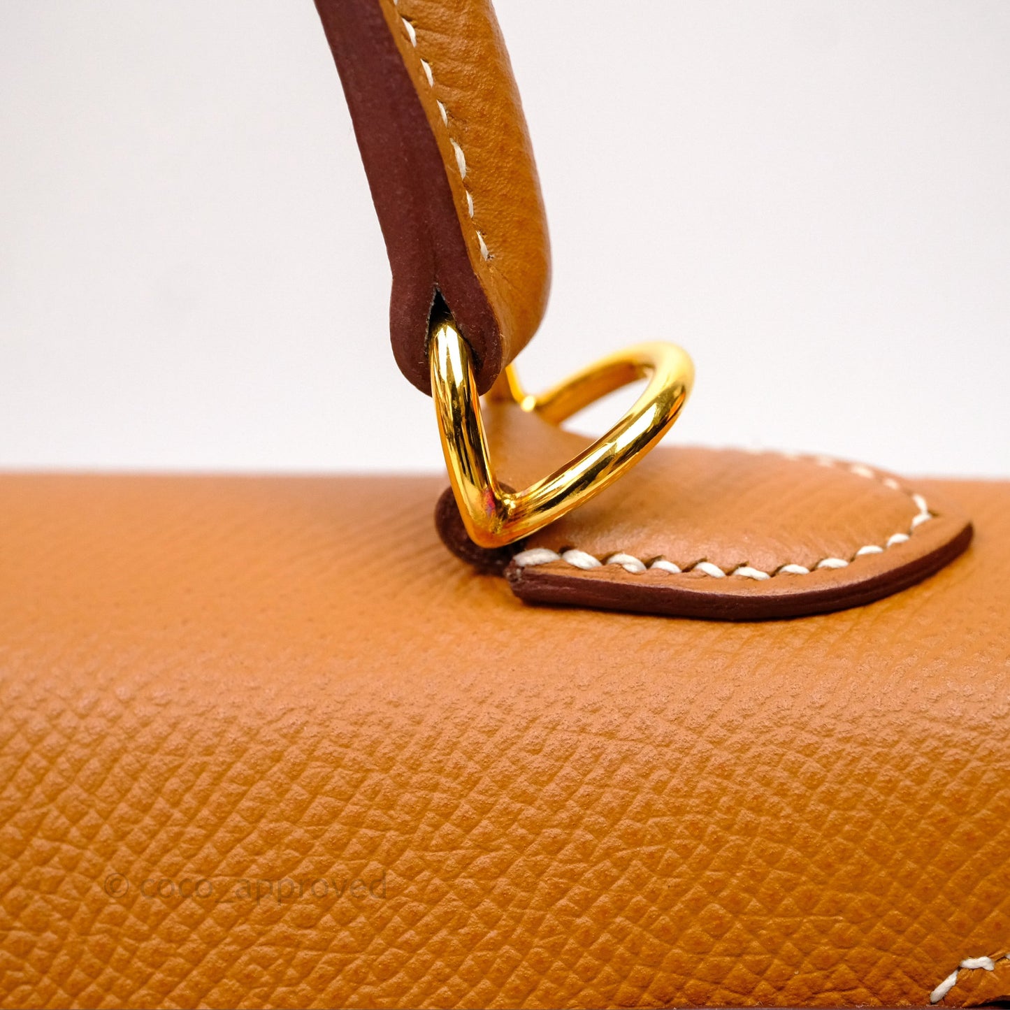 Hermès Kelly 25 Sellier Gold 37 Epsom Gold Hardware