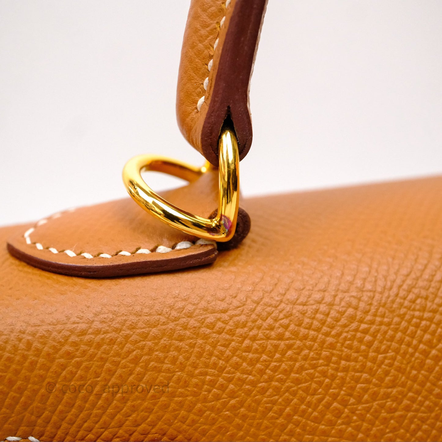 Hermès Kelly 25 Sellier Gold 37 Epsom Gold Hardware