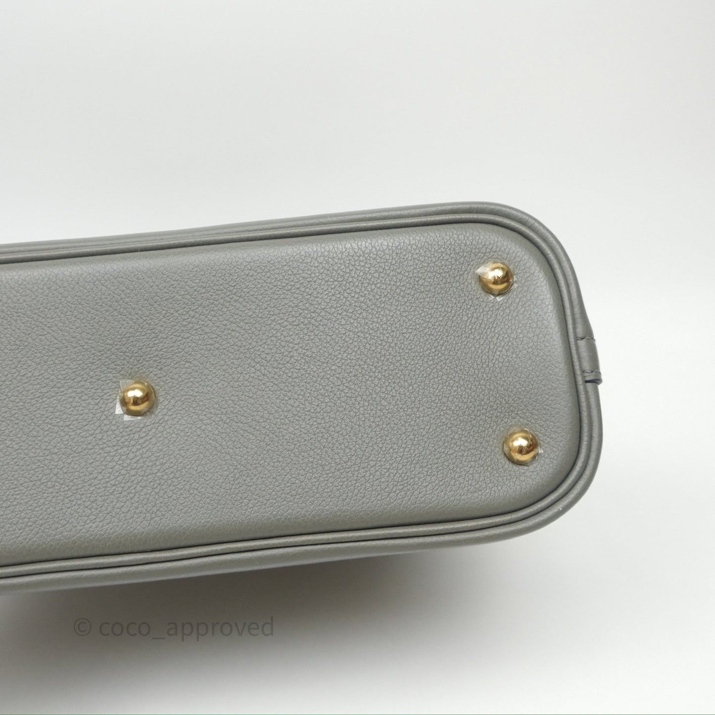 Hermès Bolide 1923 25 Gris Meyer 0L Evercolor Gold Hardware