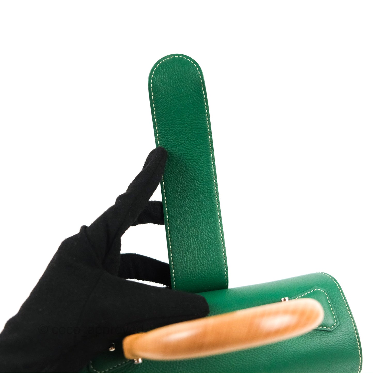 Goyard Saïgon Mini Bag Green Goyardine Canvas/Chevroches Calfskin