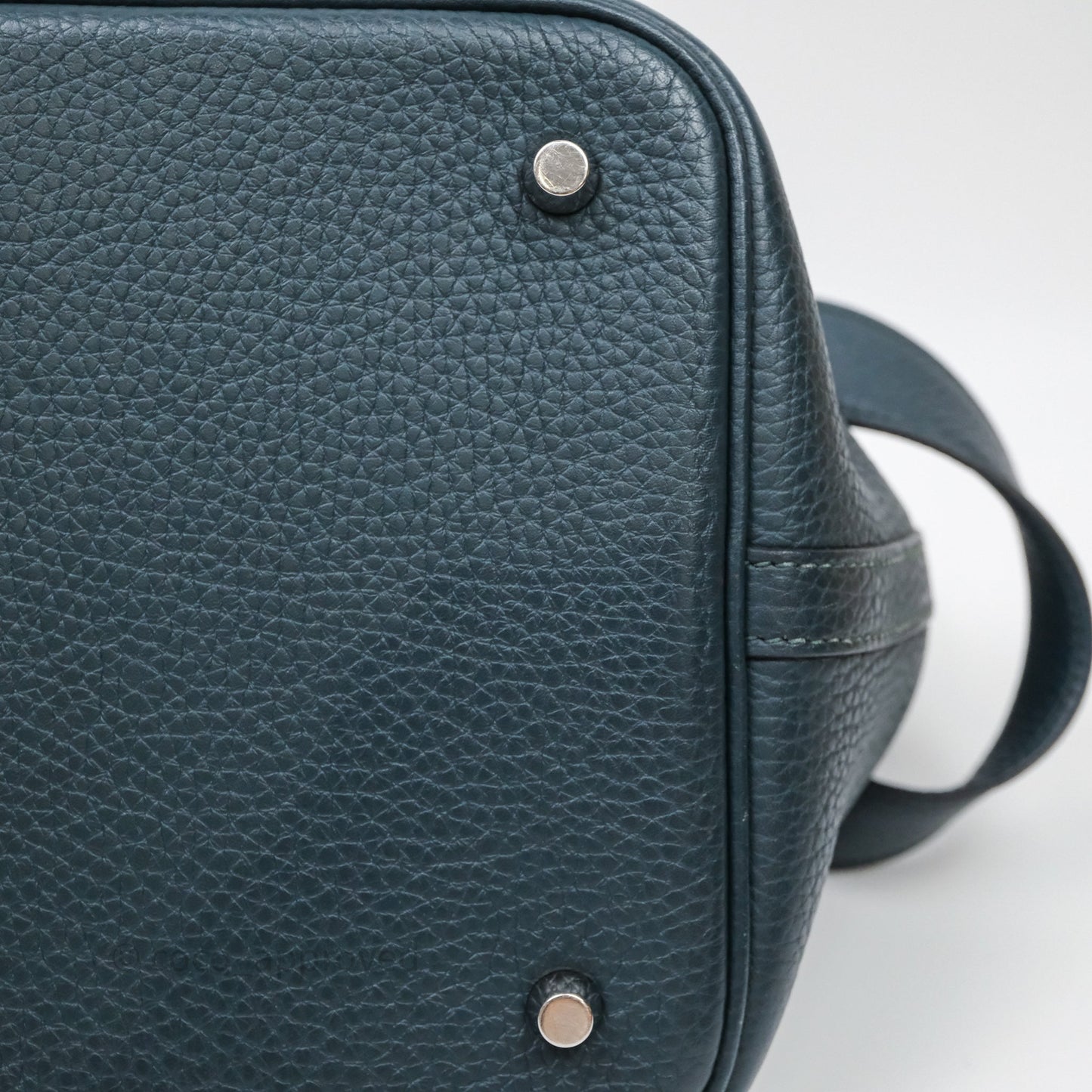 Hermès Picotin 22 Vert Cyprès 6O Clemence Palladium Hardware