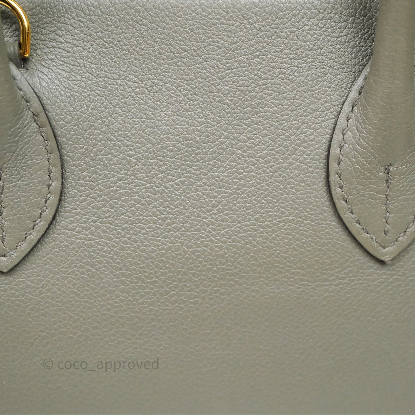 Hermès Bolide 1923 25 Gris Meyer 0L Evercolor Gold Hardware