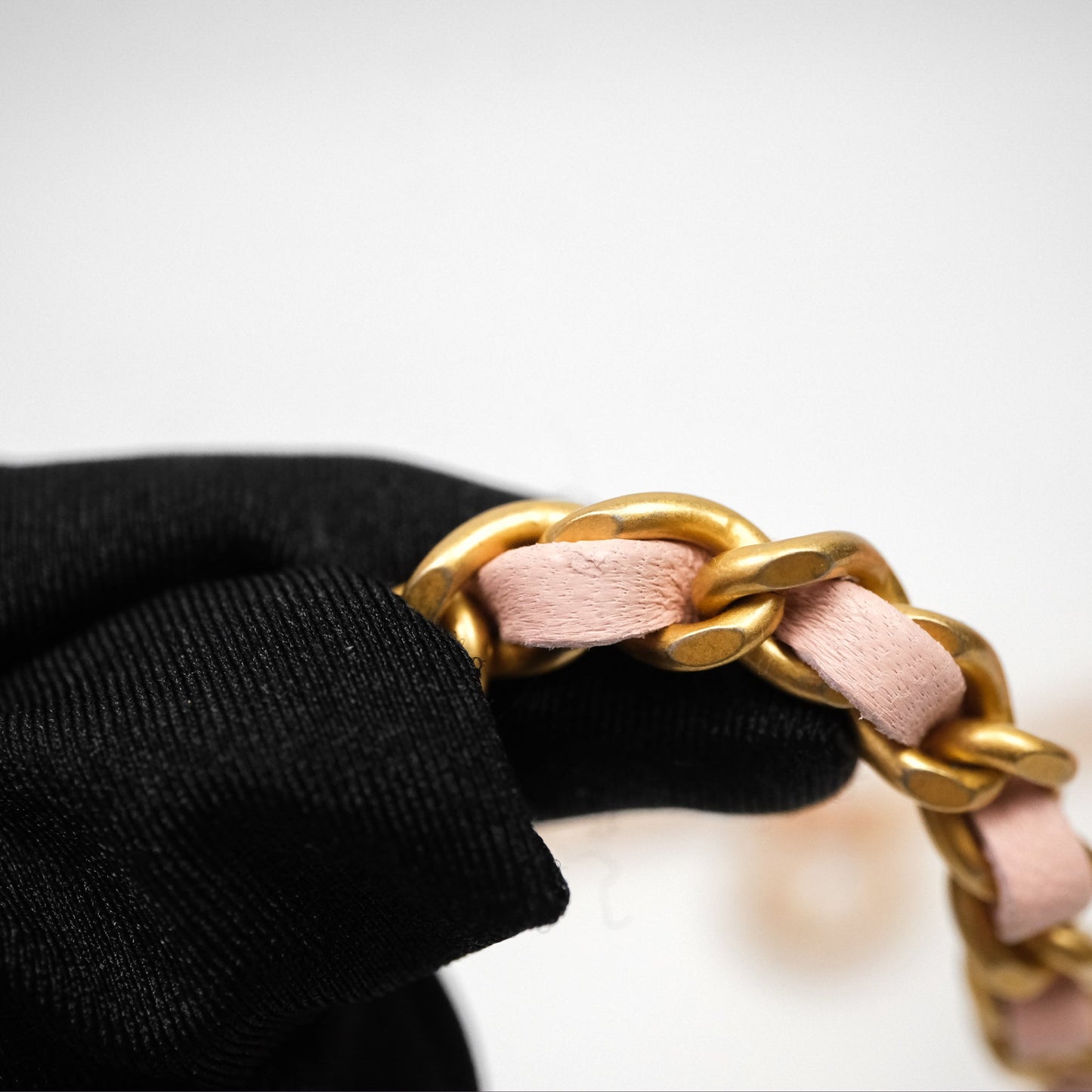 Chanel Vanity Rectangular Top Handle Pink Lambskin Gold Hardware