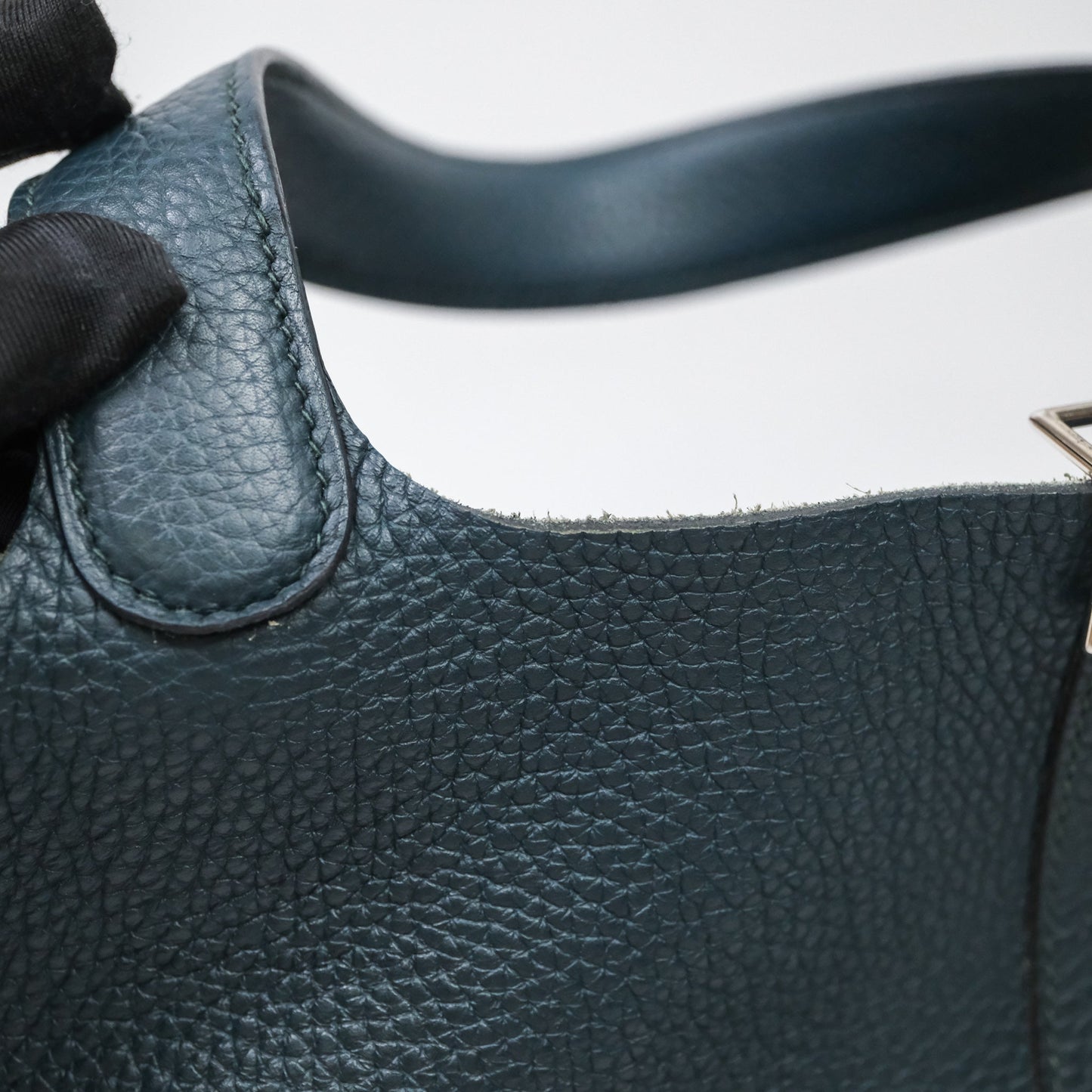 Hermès Picotin 22 Vert Cyprès 6O Clemence Palladium Hardware