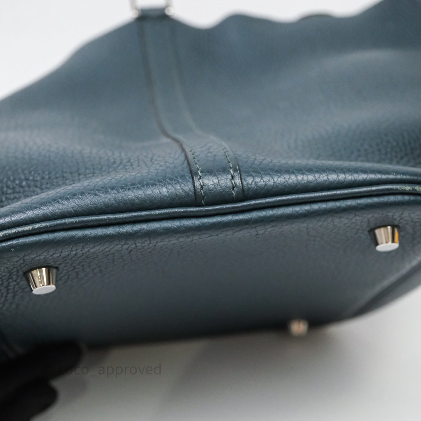 Hermès Picotin 22 Vert Cyprès 6O Clemence Palladium Hardware