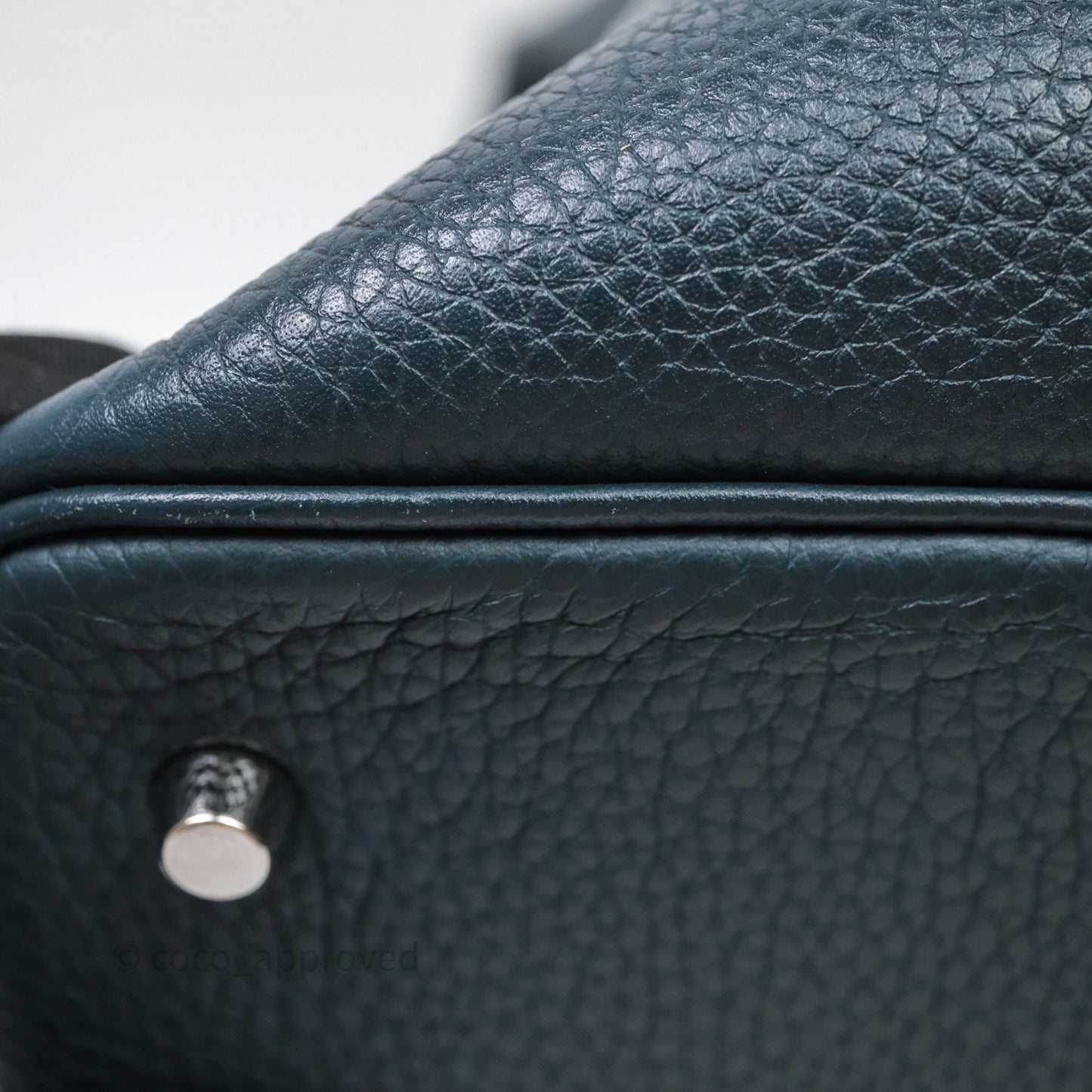 Hermès Picotin 22 Vert Cyprès 6O Clemence Palladium Hardware