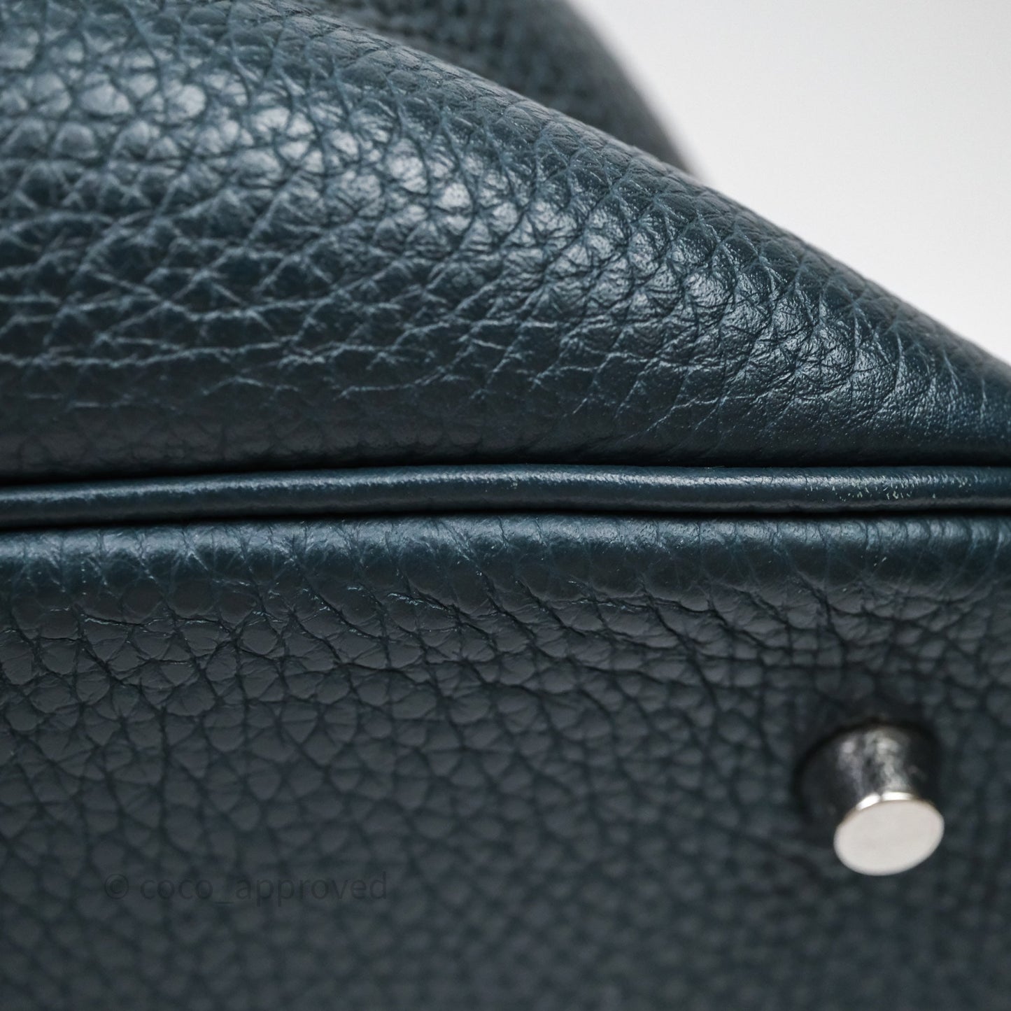 Hermès Picotin 22 Vert Cyprès 6O Clemence Palladium Hardware