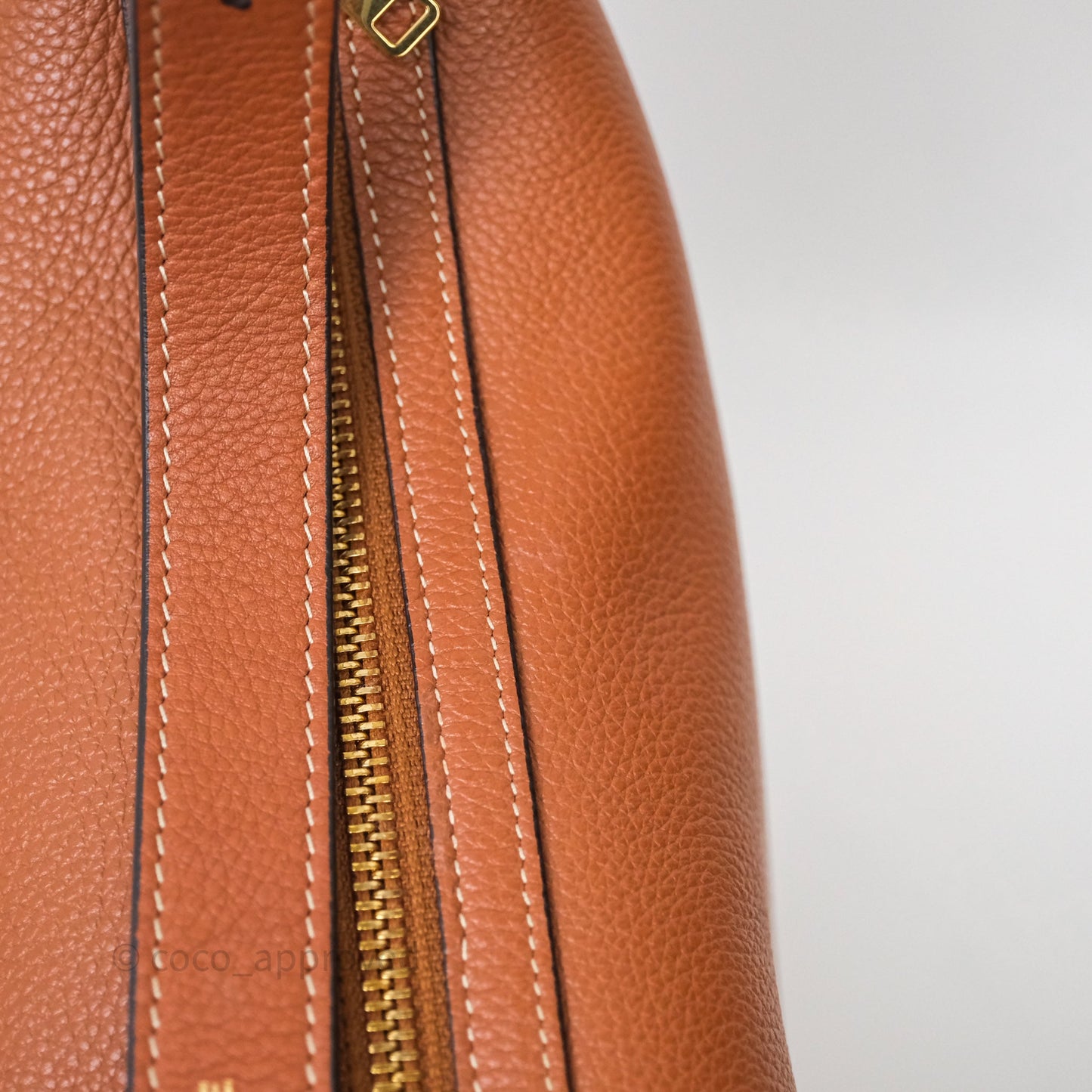Celine Medium Heloïse Bag In Supple Gained Calfskin Tan