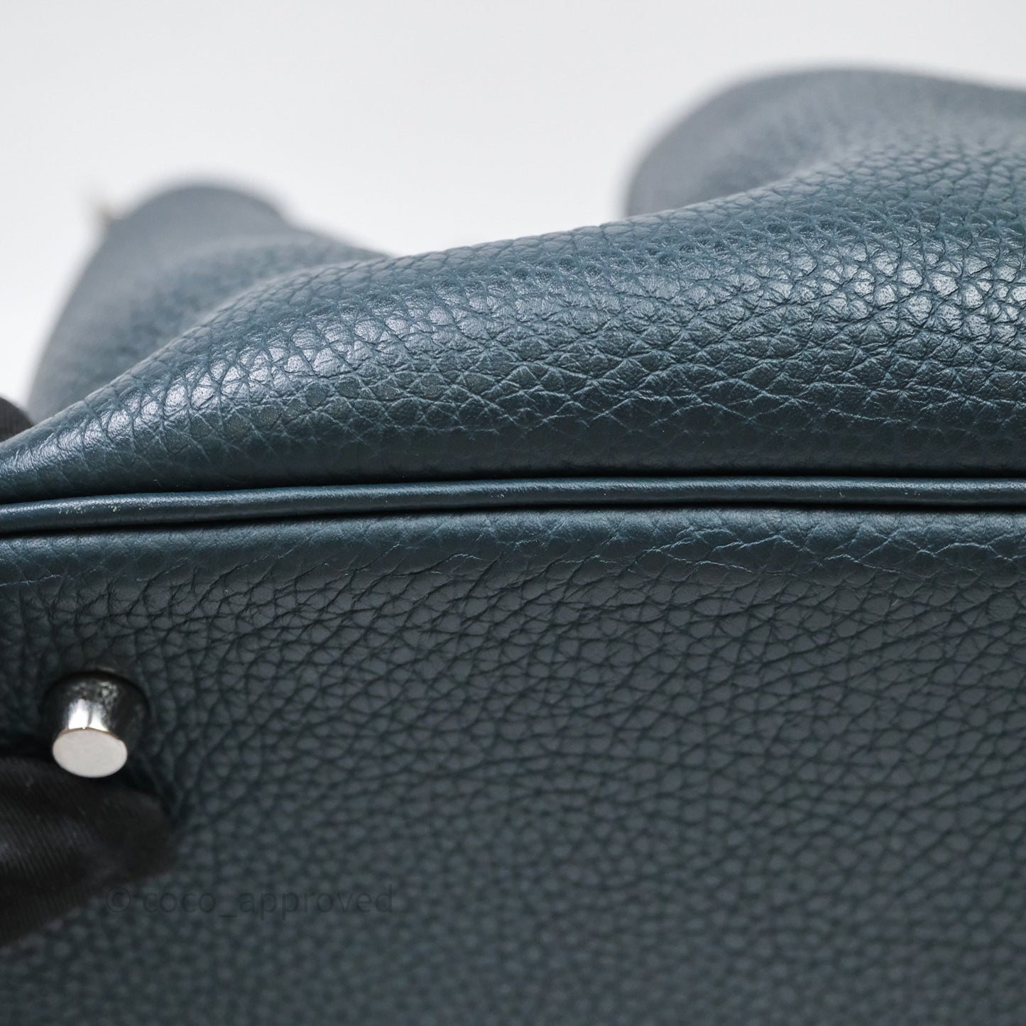 Hermès Picotin 22 Vert Cyprès 6O Clemence Palladium Hardware