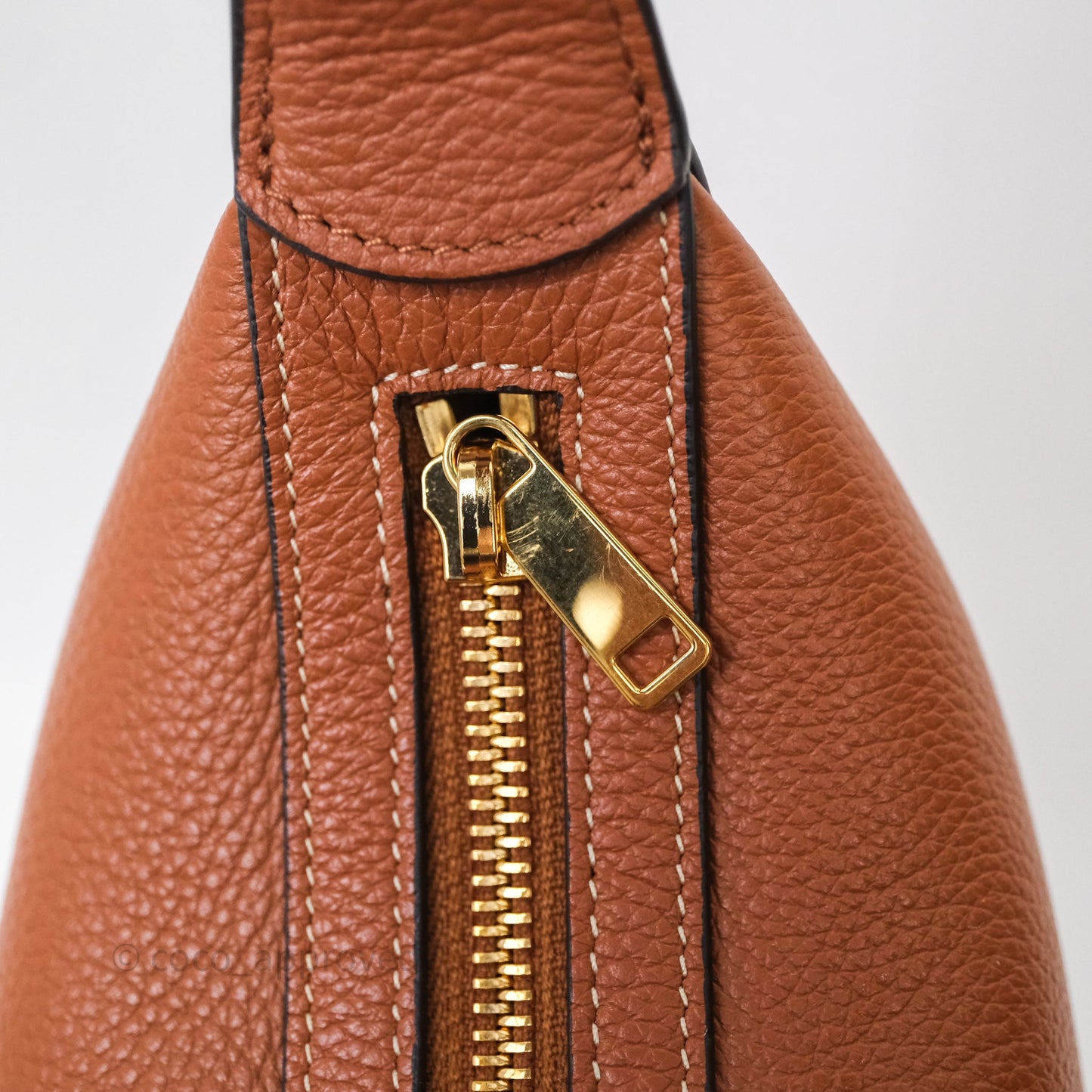 Celine Medium Heloïse Bag In Supple Gained Calfskin Tan