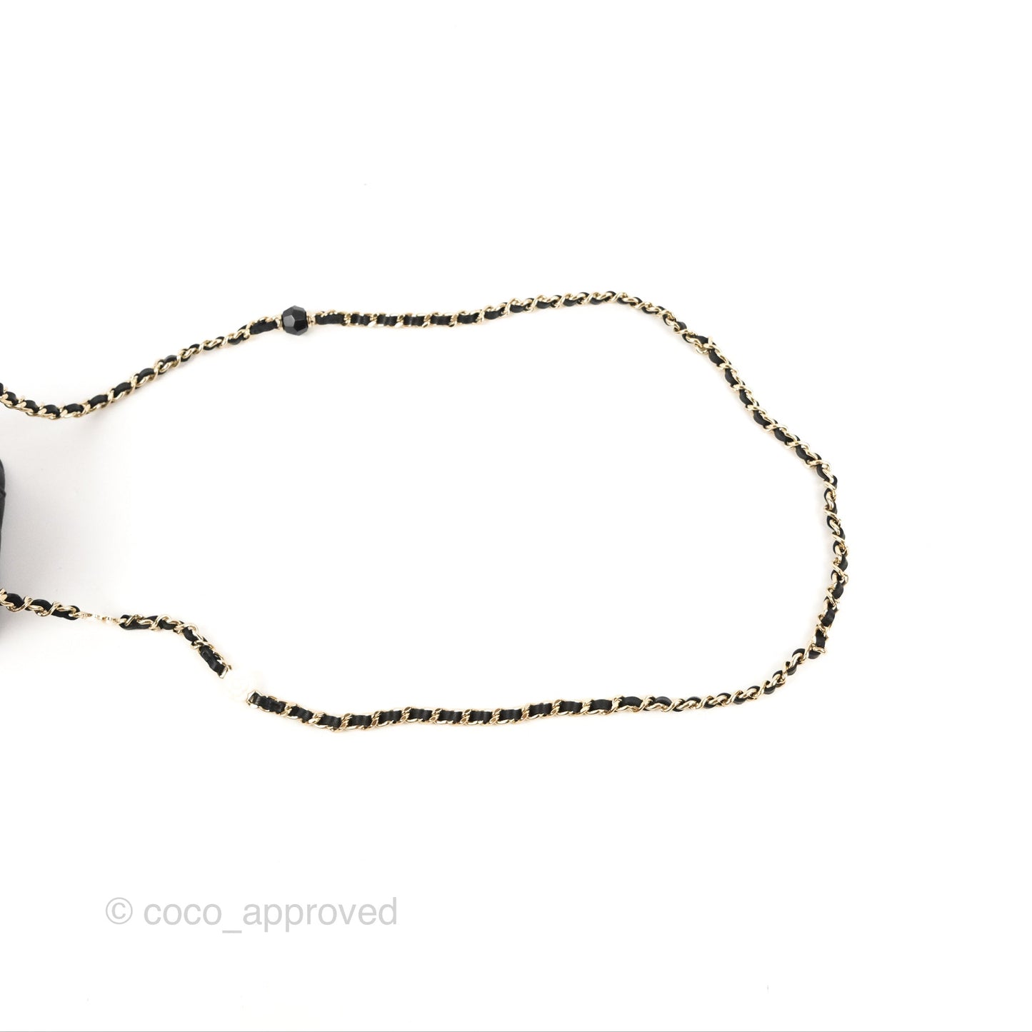 Chanel Mini Vanity With Charm Chain Black Lambskin Gold Hardware