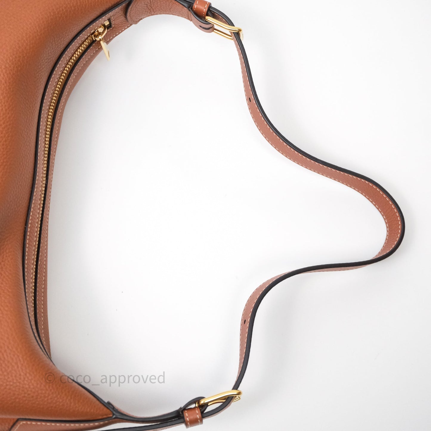 Celine Medium Heloïse Bag In Supple Gained Calfskin Tan