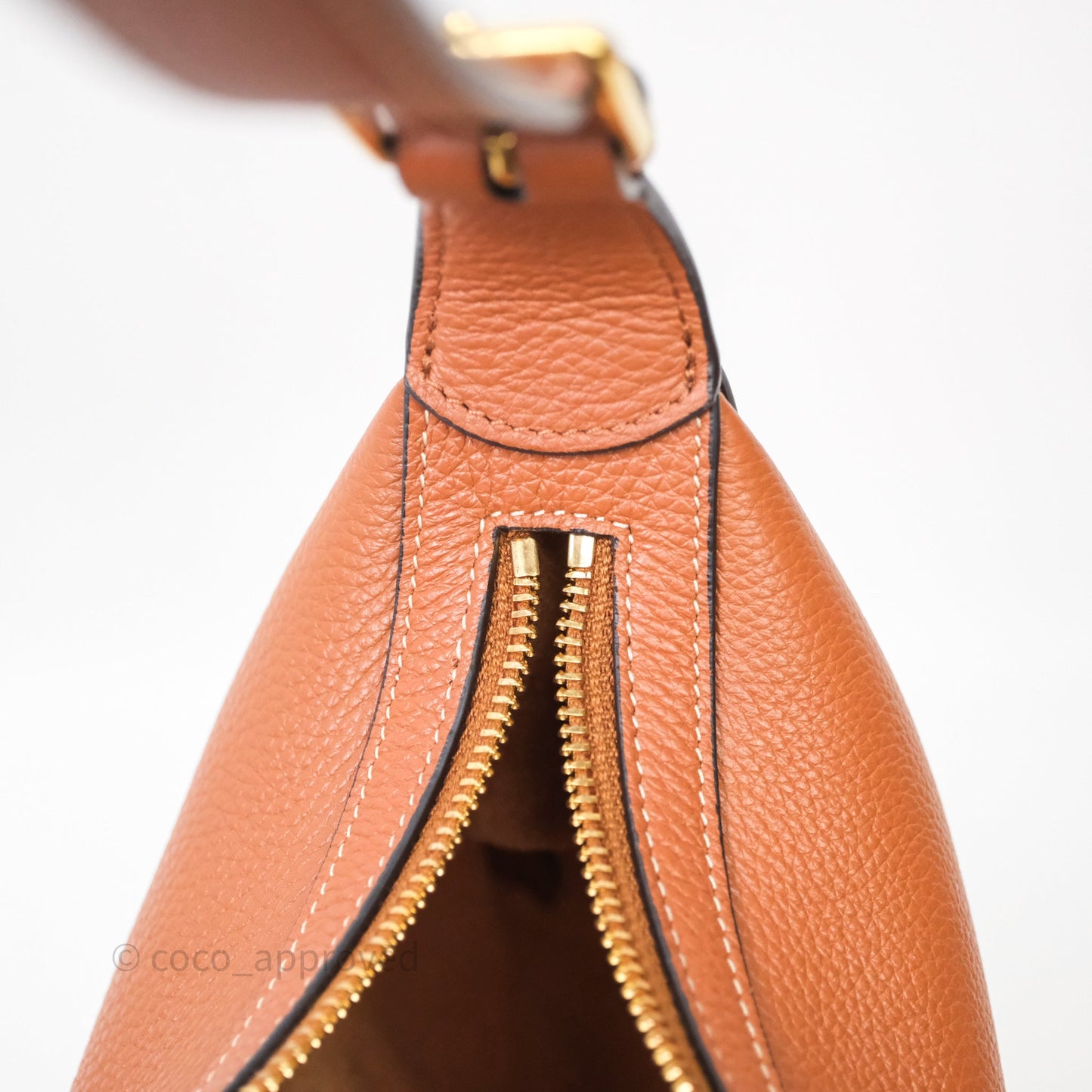 Celine Medium Heloïse Bag In Supple Gained Calfskin Tan