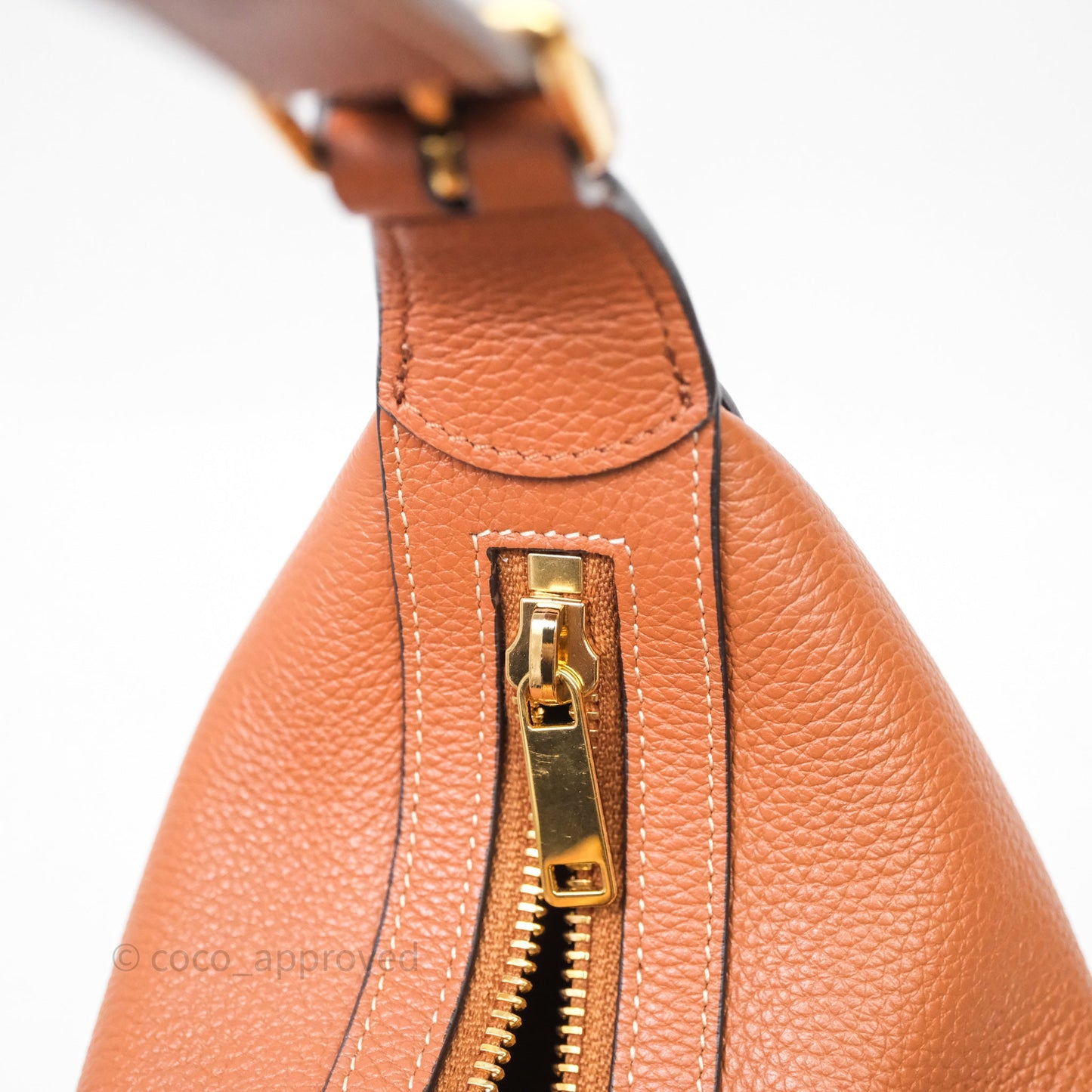 Celine Medium Heloïse Bag In Supple Gained Calfskin Tan