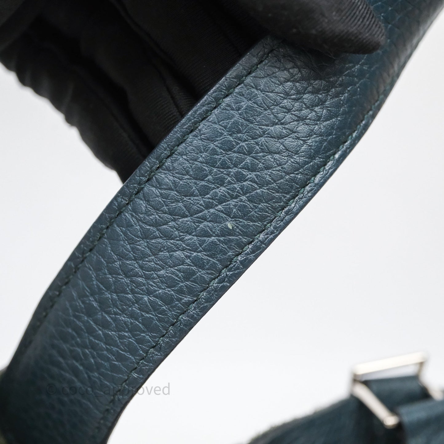 Hermès Picotin 22 Vert Cyprès 6O Clemence Palladium Hardware