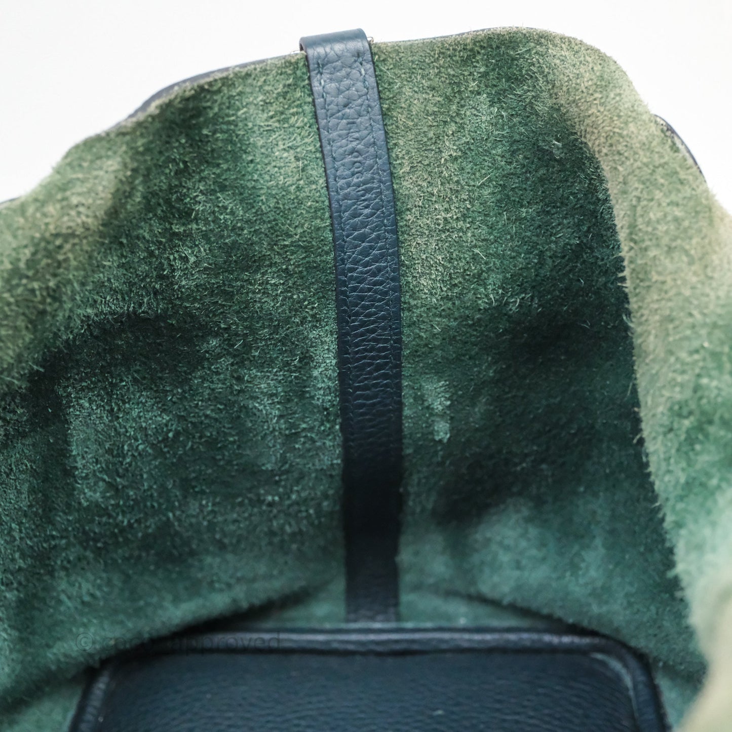 Hermès Picotin 22 Vert Cyprès 6O Clemence Palladium Hardware
