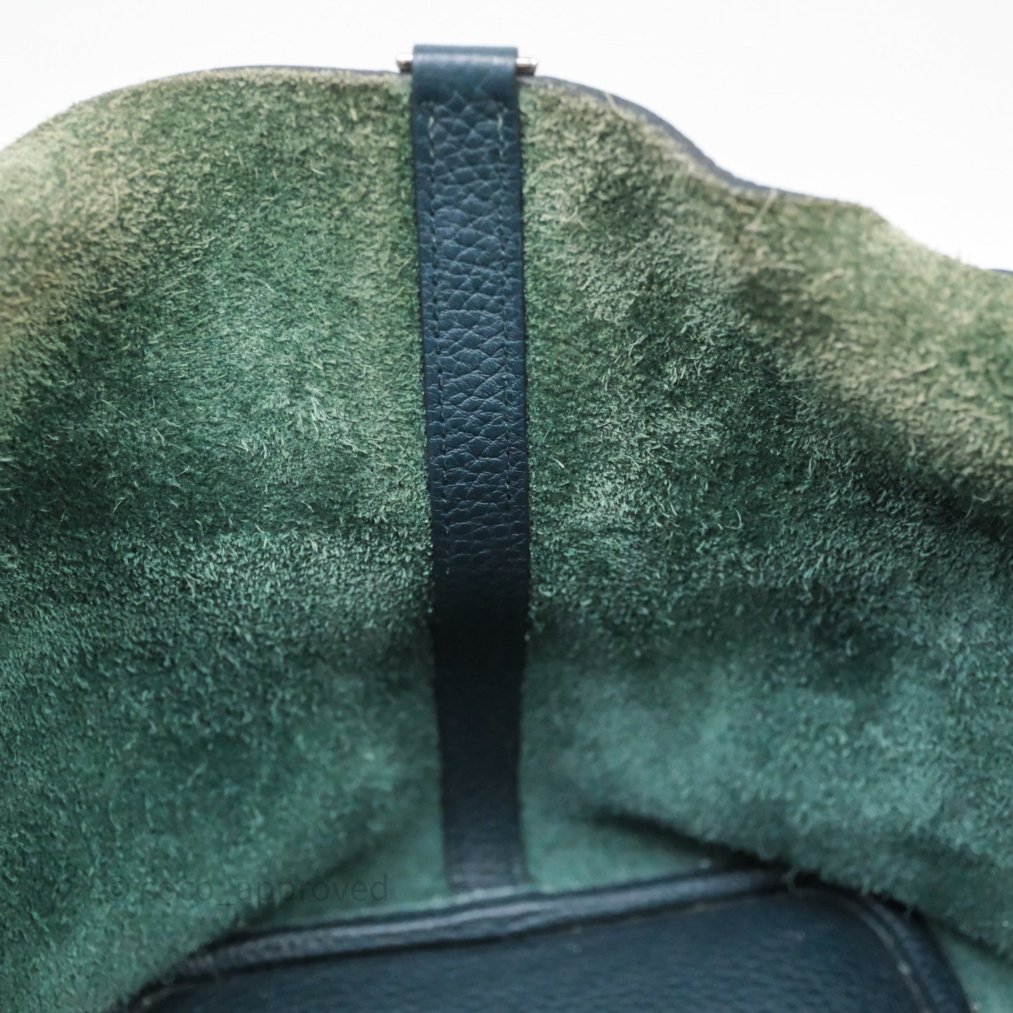 Hermès Picotin 22 Vert Cyprès 6O Clemence Palladium Hardware
