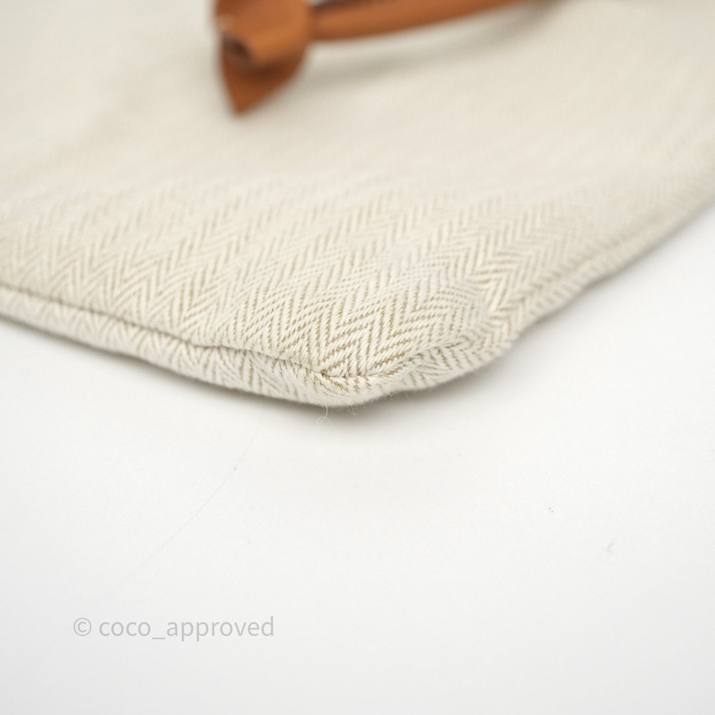 Hermès Aline Canvas Tote Bag