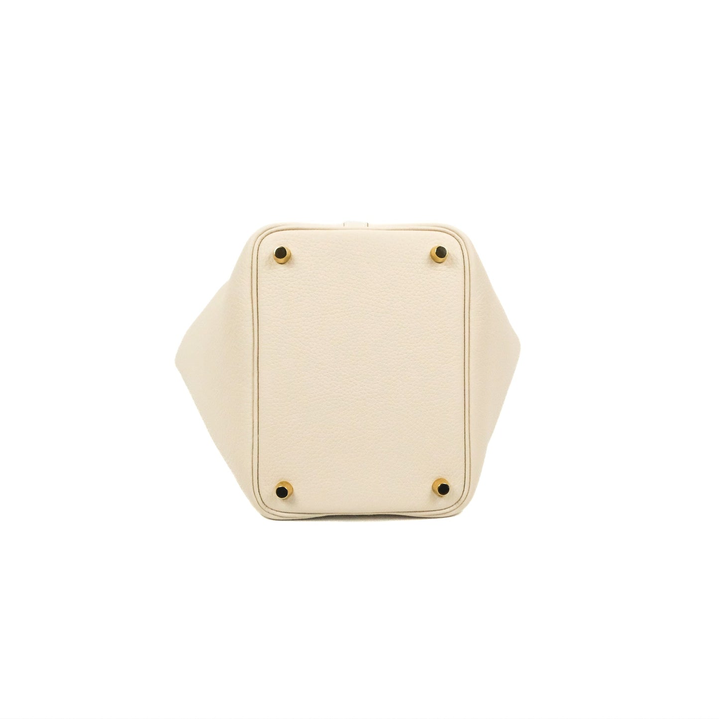 Hermès Picotin Lock 18 Craie Taurillon Clemence Gold Hardware