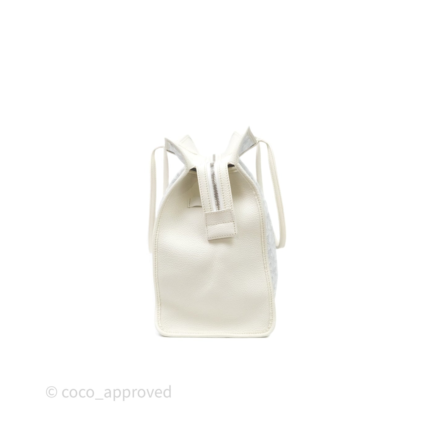Goyard Goyardine White Sac Hardy PM