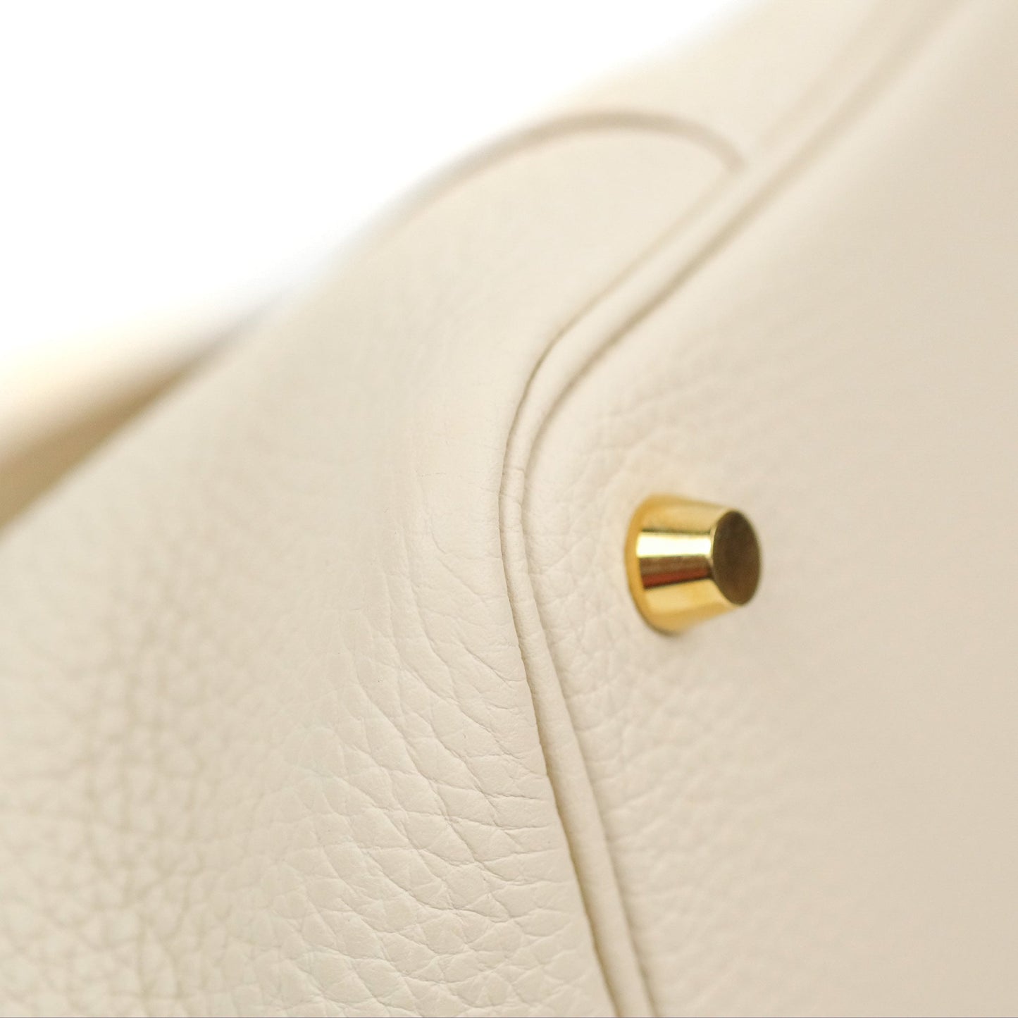 Hermès Picotin Lock 18 Craie Taurillon Clemence Gold Hardware