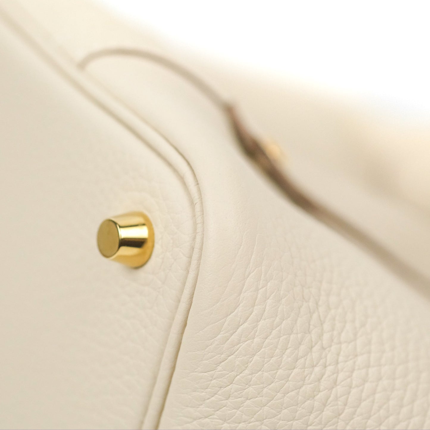 Hermès Picotin Lock 18 Craie Taurillon Clemence Gold Hardware