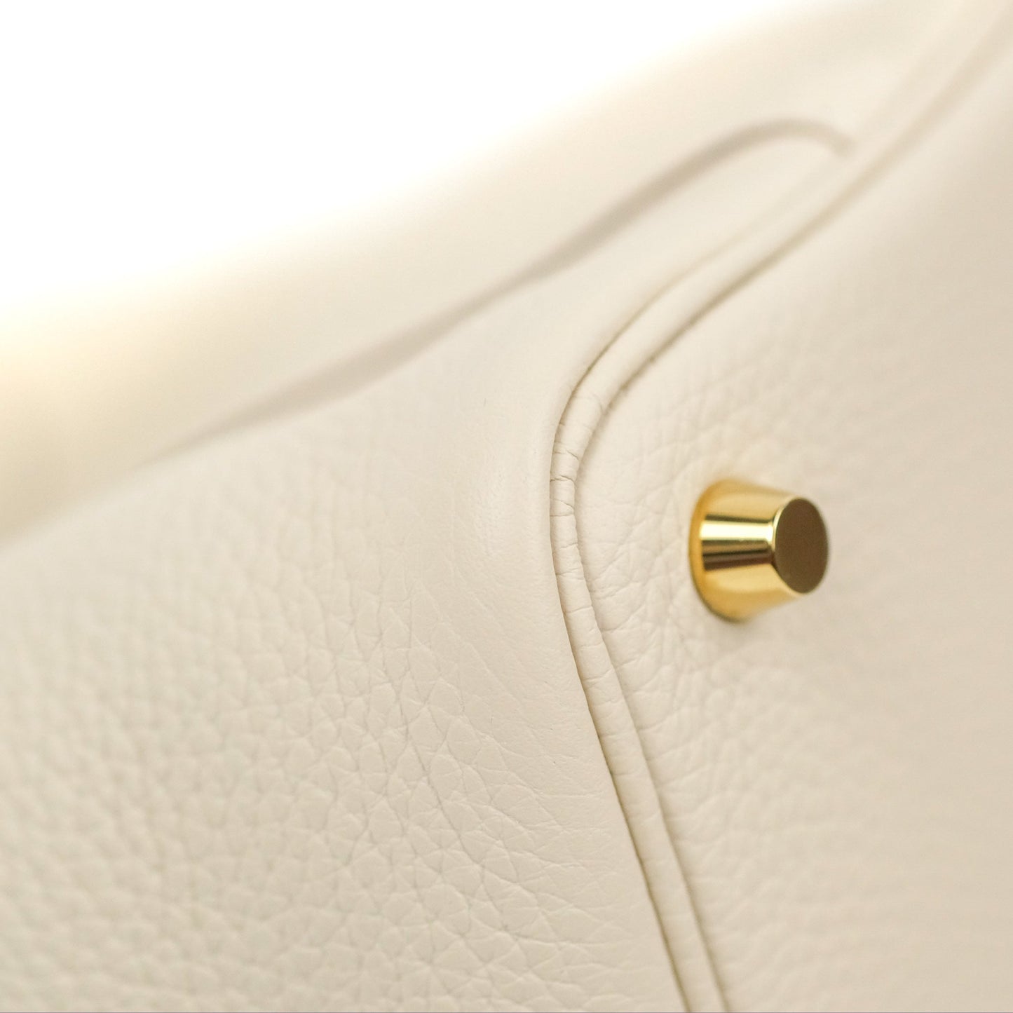 Hermès Picotin Lock 18 Craie Taurillon Clemence Gold Hardware