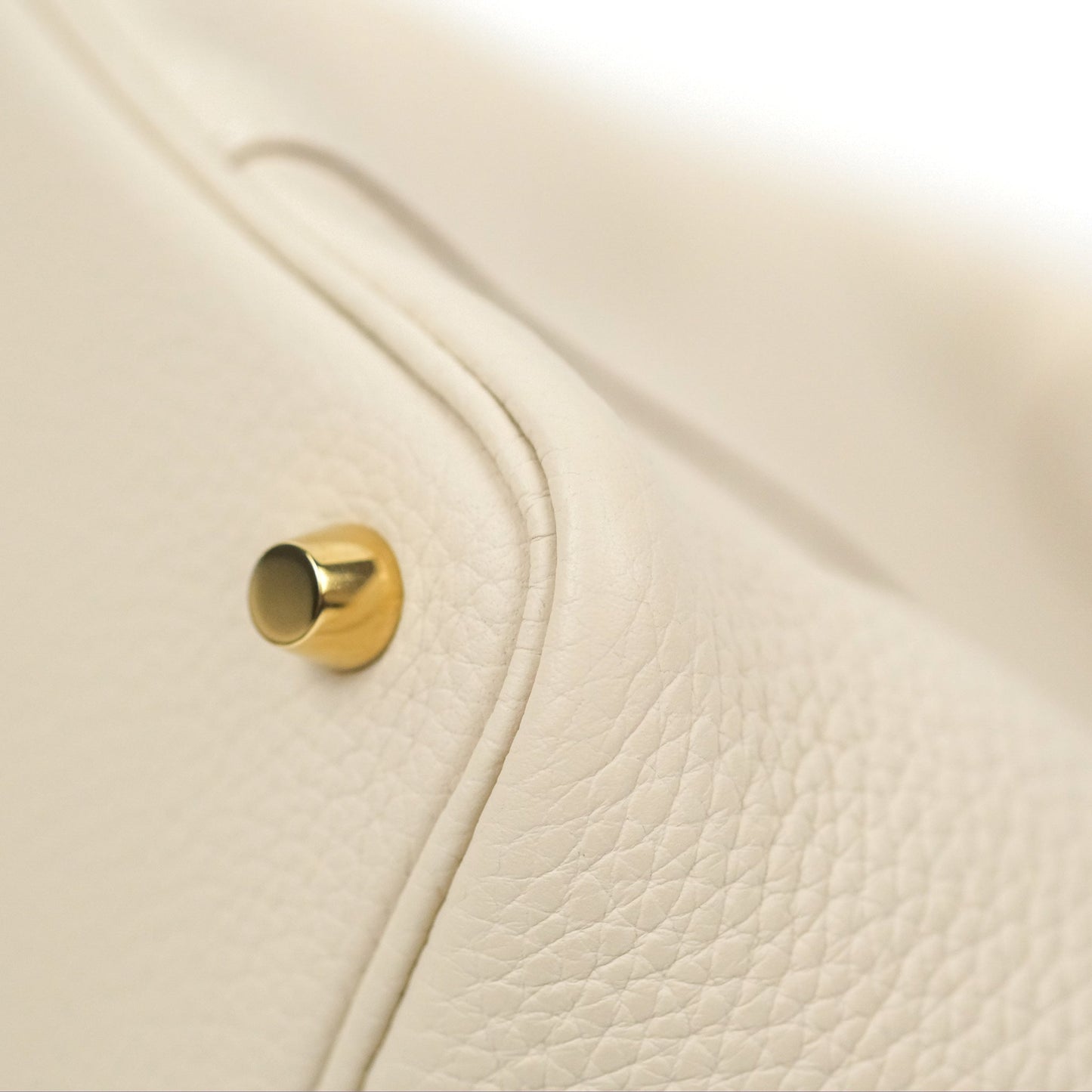 Hermès Picotin Lock 18 Craie Taurillon Clemence Gold Hardware