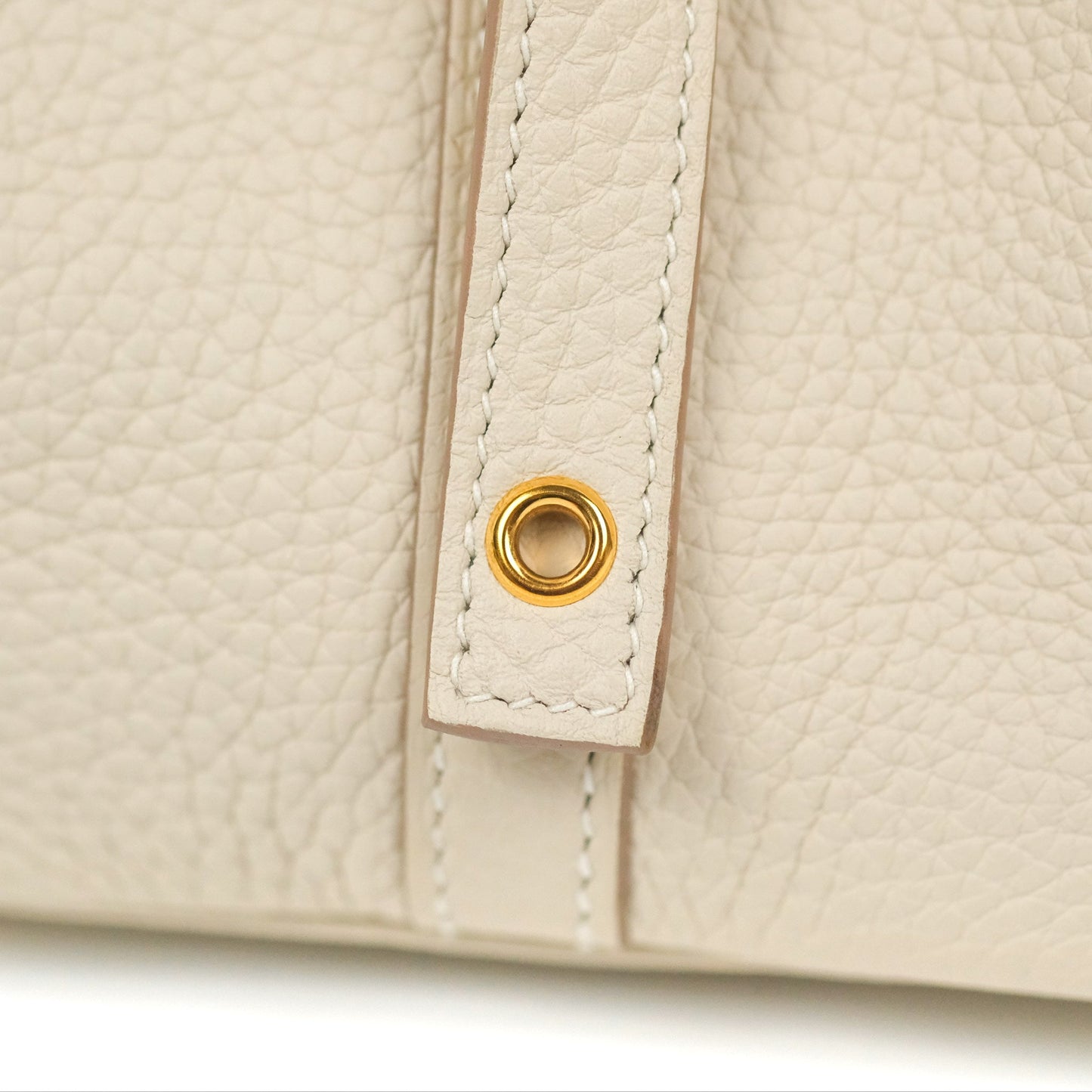 Hermès Picotin Lock 18 Craie Taurillon Clemence Gold Hardware