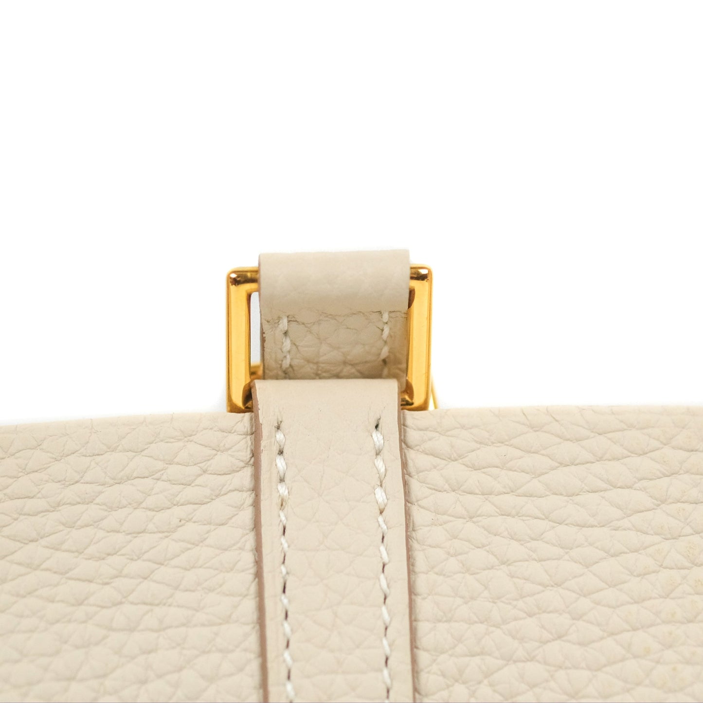 Hermès Picotin Lock 18 Craie Taurillon Clemence Gold Hardware