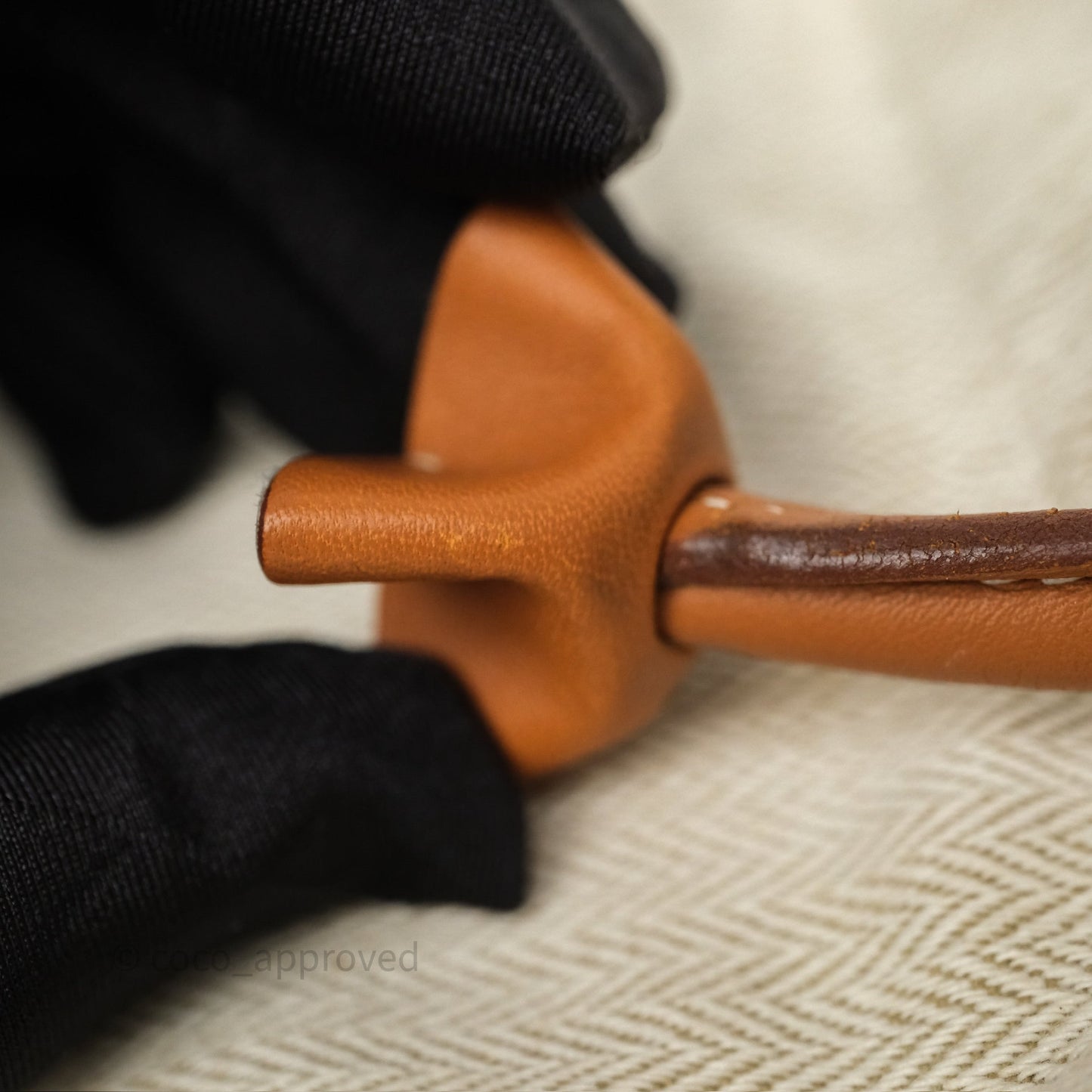 Hermès Aline Canvas Tote Bag