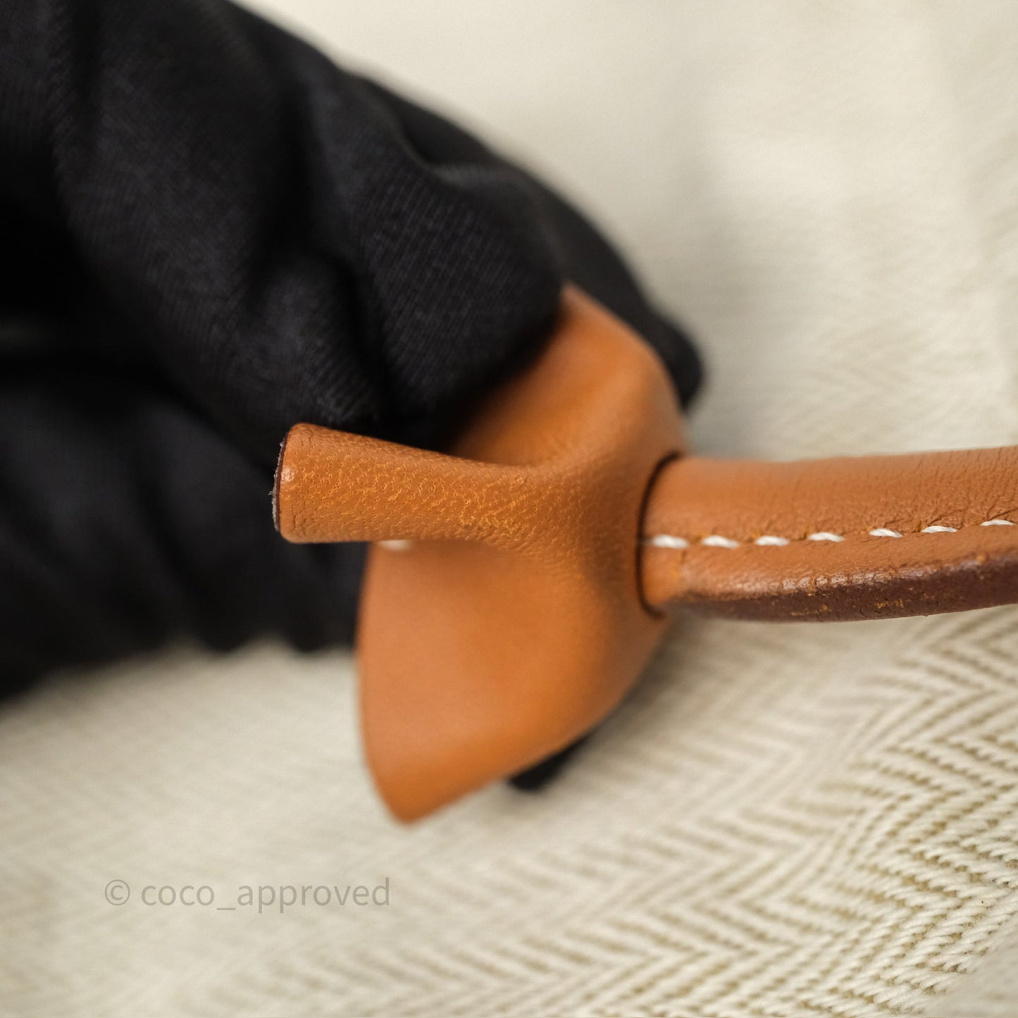 Hermès Aline Canvas Tote Bag