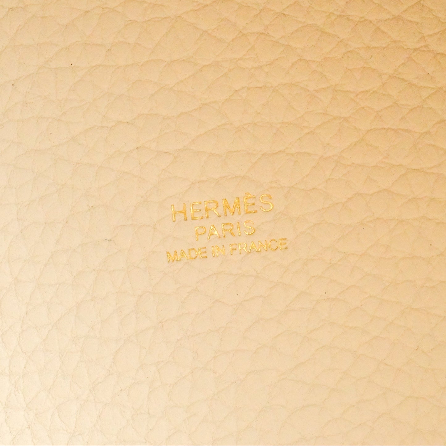 Hermès Picotin Lock 18 Craie Taurillon Clemence Gold Hardware