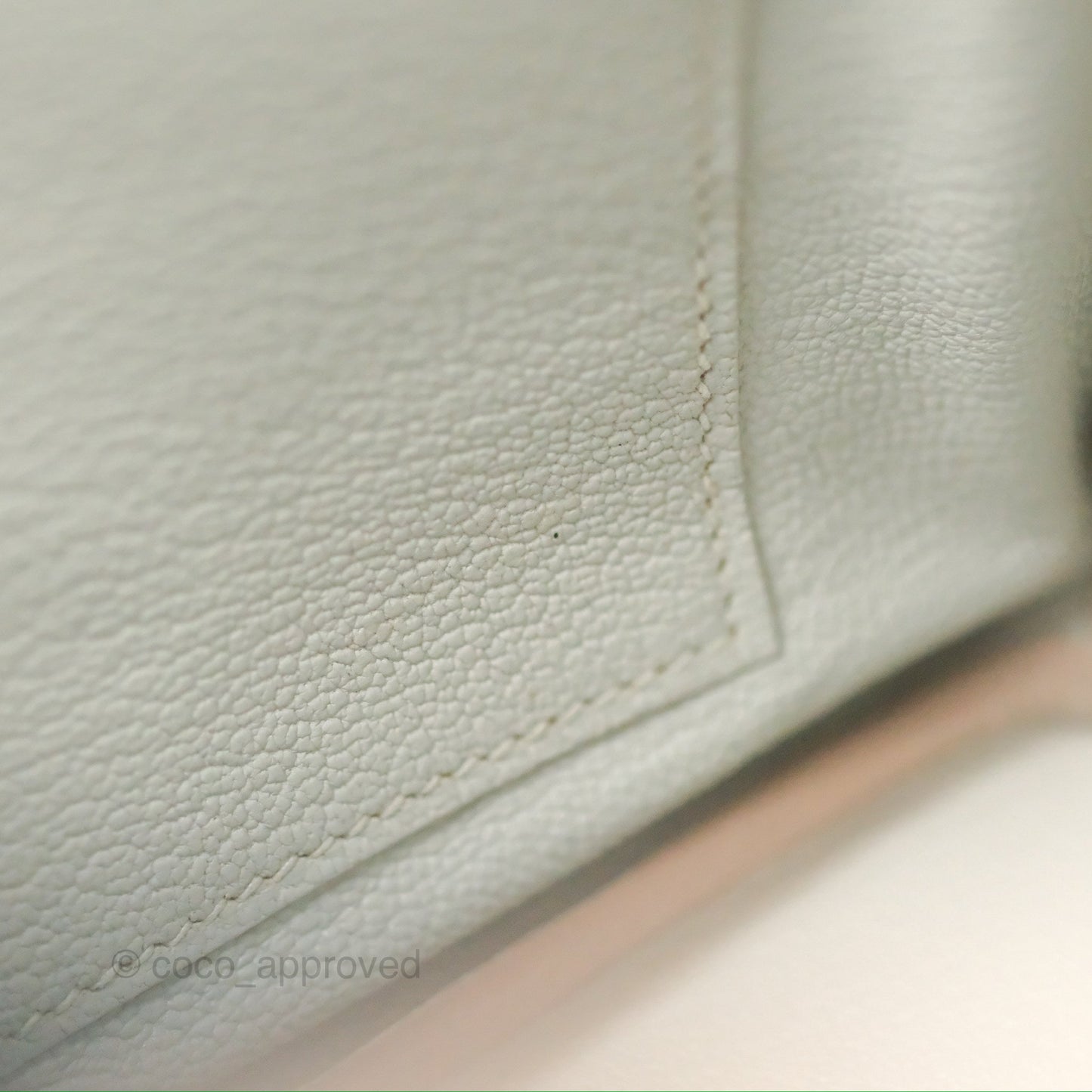 Hermes Birkin 25 Retourne Gris Perle 80 Togo Gold Hardware