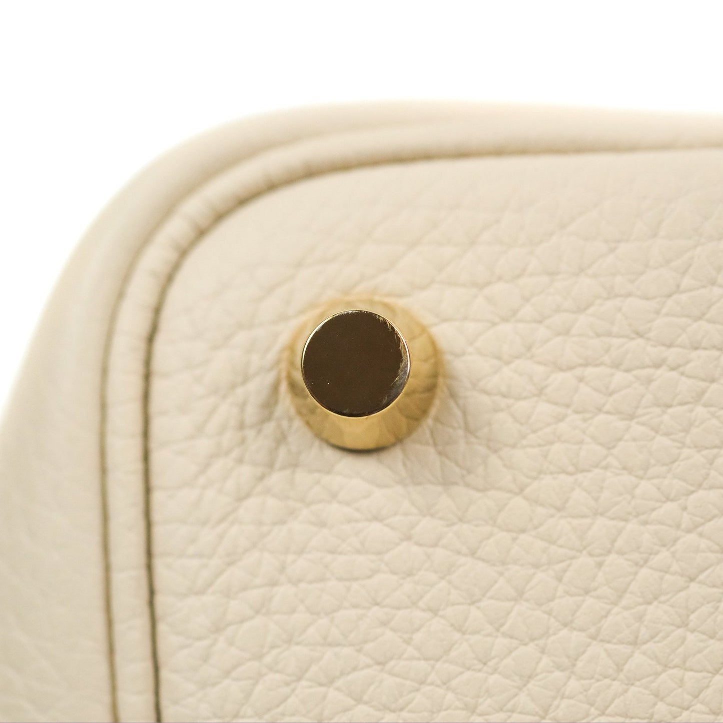 Hermès Picotin Lock 18 Craie Taurillon Clemence Gold Hardware