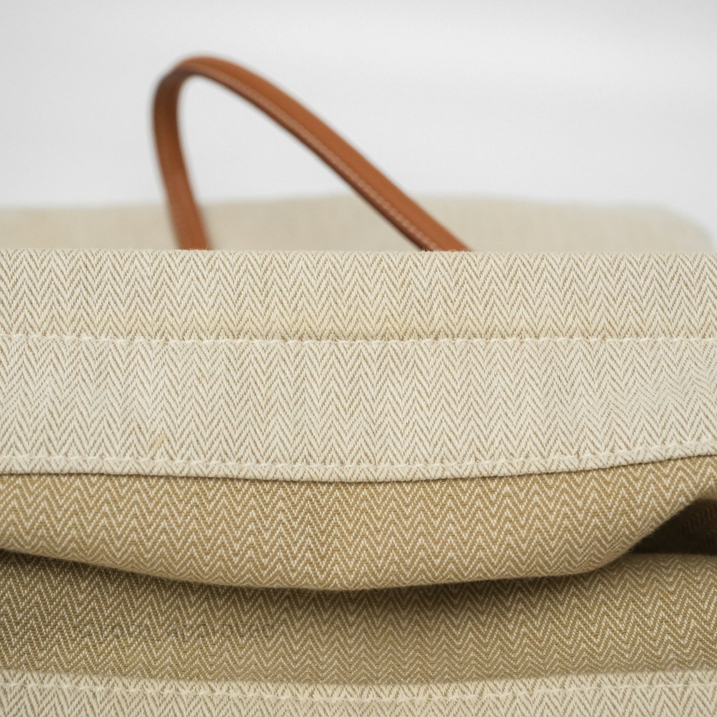 Hermès Aline Canvas Tote Bag